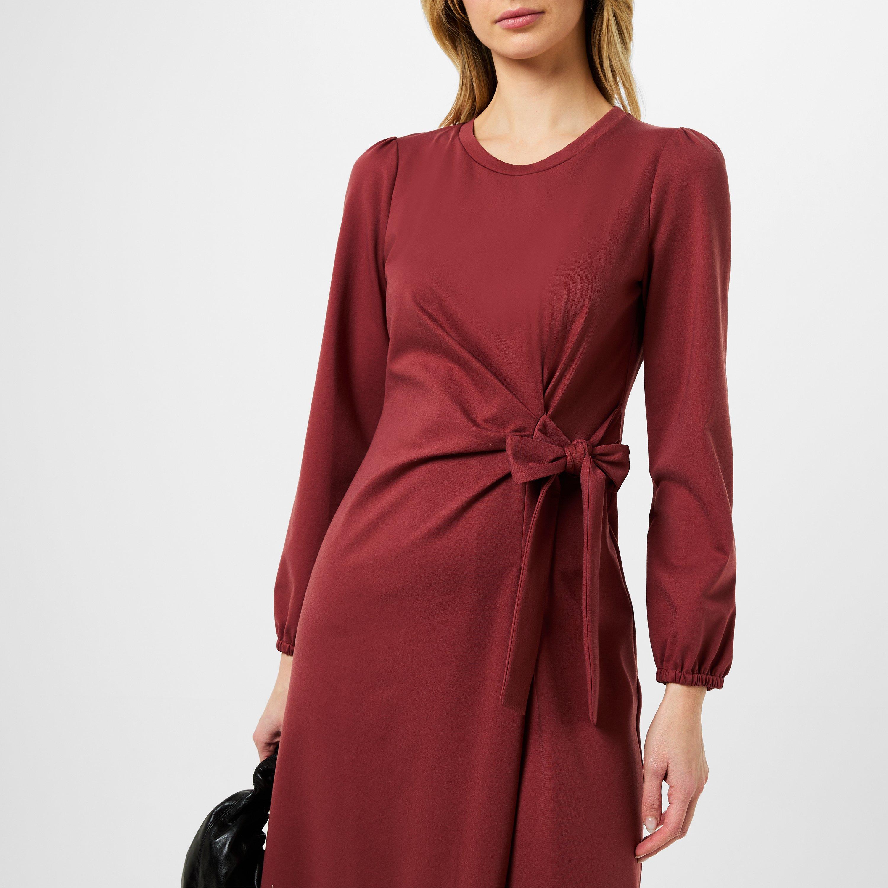 Rust 001 - Weekend Max Mara - Women's Febe Jersey Belted Dress - 4