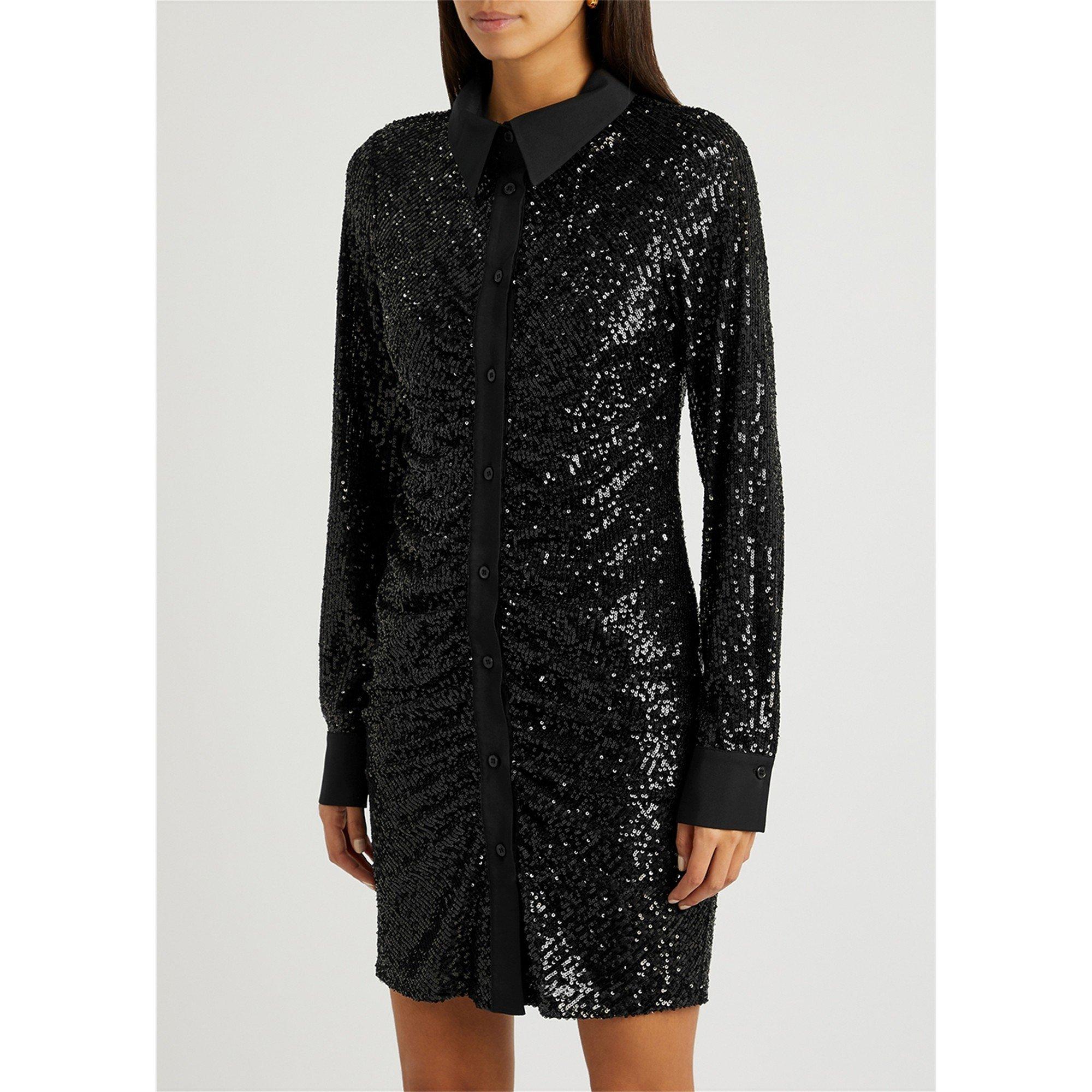 BLACK - In the Mood for Love - SD LINA BUTTON UP DRESS09 - 2