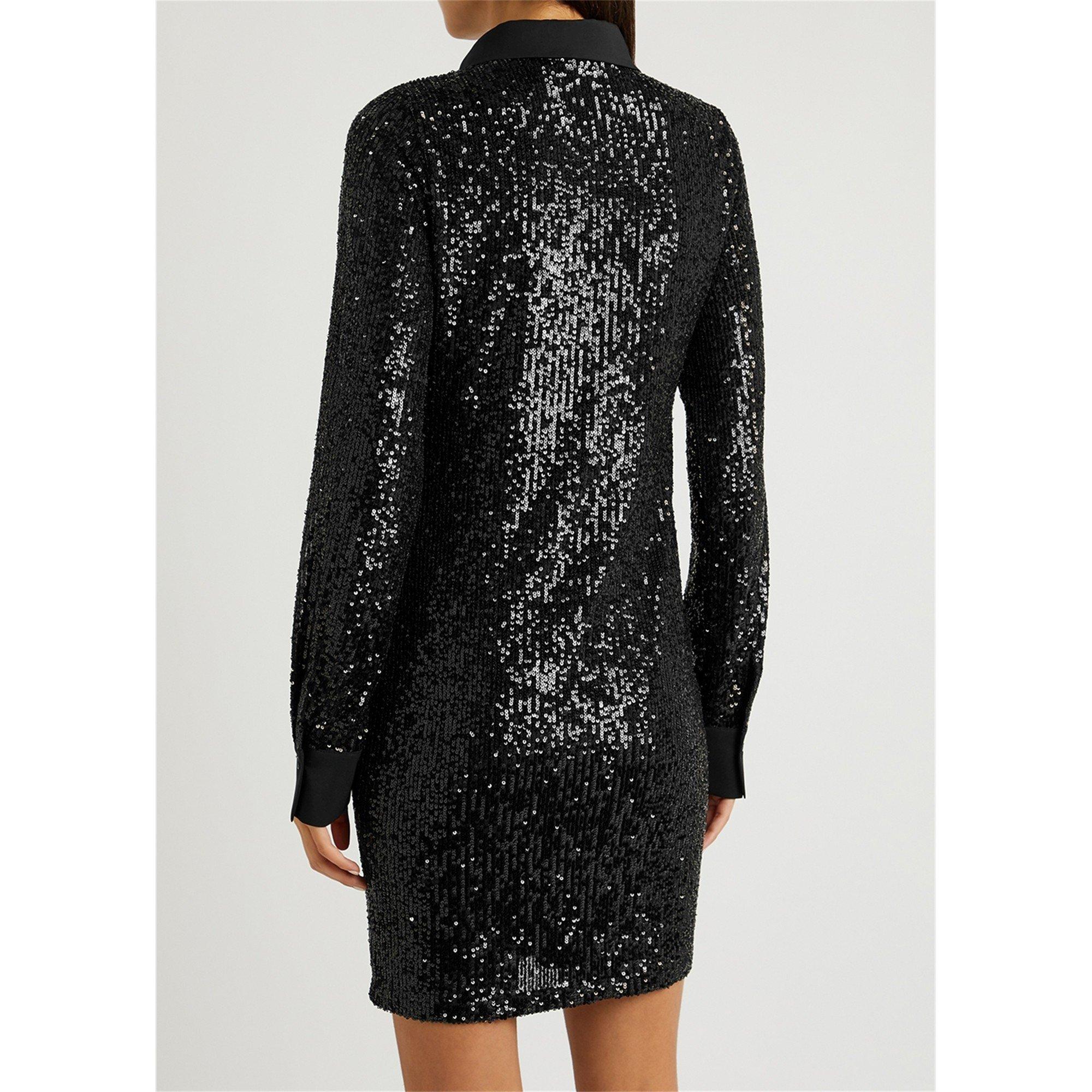 BLACK - In the Mood for Love - SD LINA BUTTON UP DRESS09 - 3