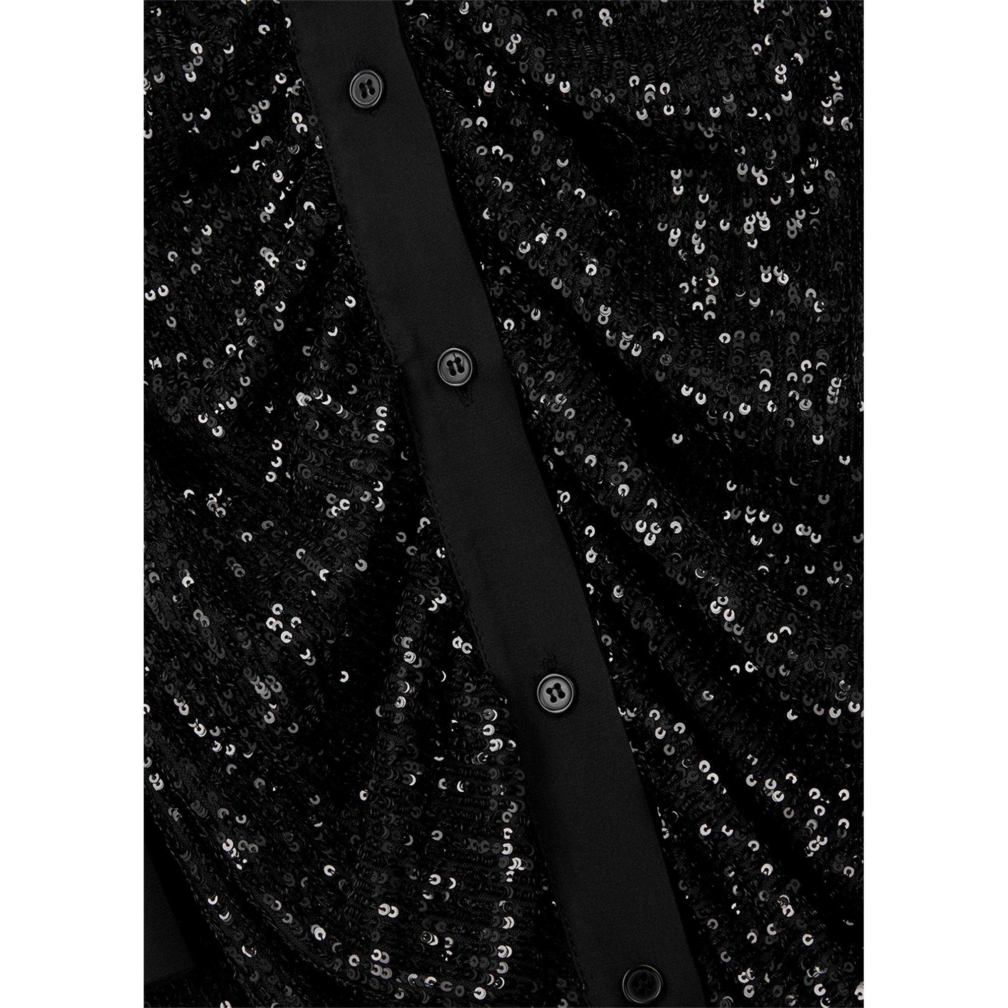BLACK - In the Mood for Love - SD LINA BUTTON UP DRESS09 - 4
