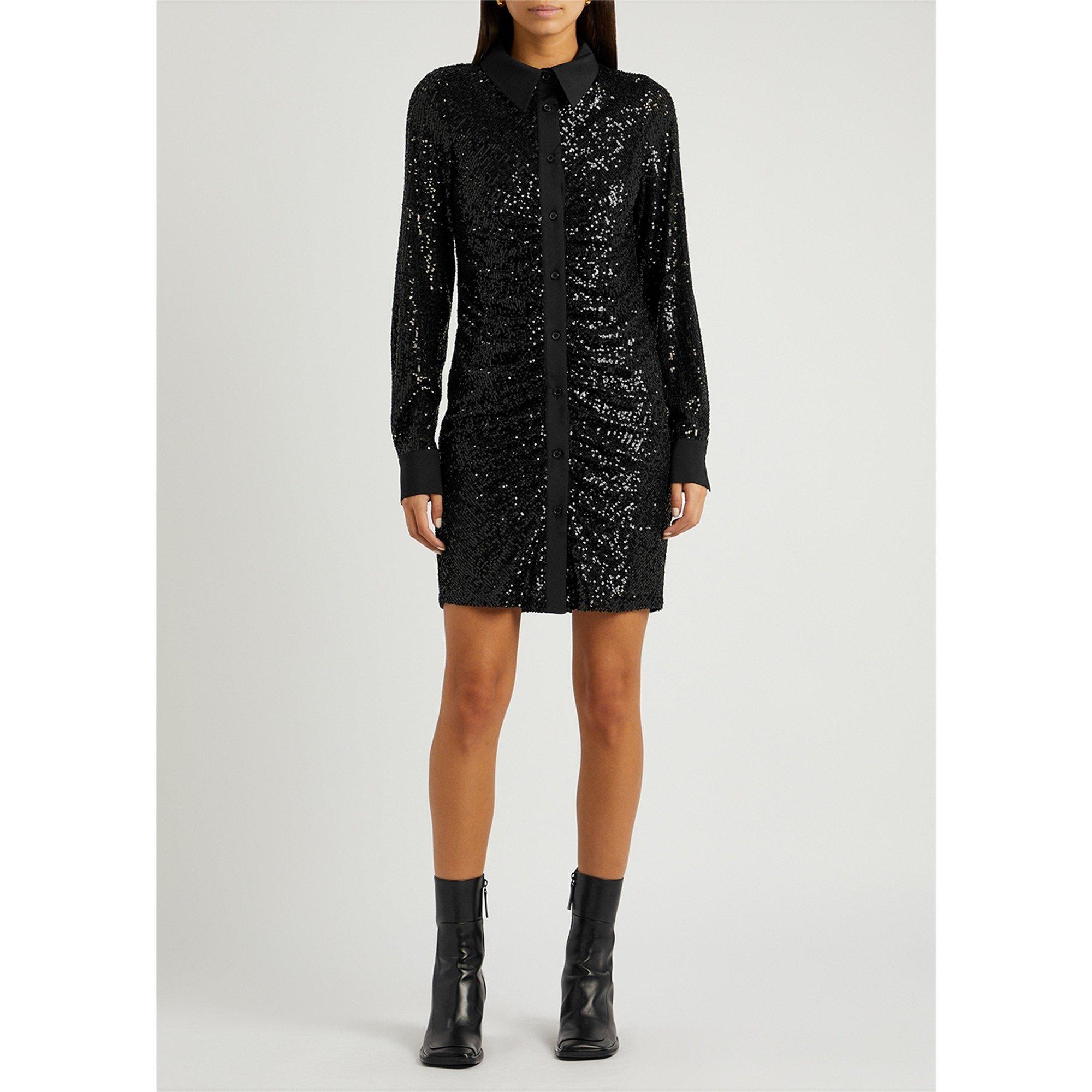 BLACK - In the Mood for Love - SD LINA BUTTON UP DRESS09 - 5