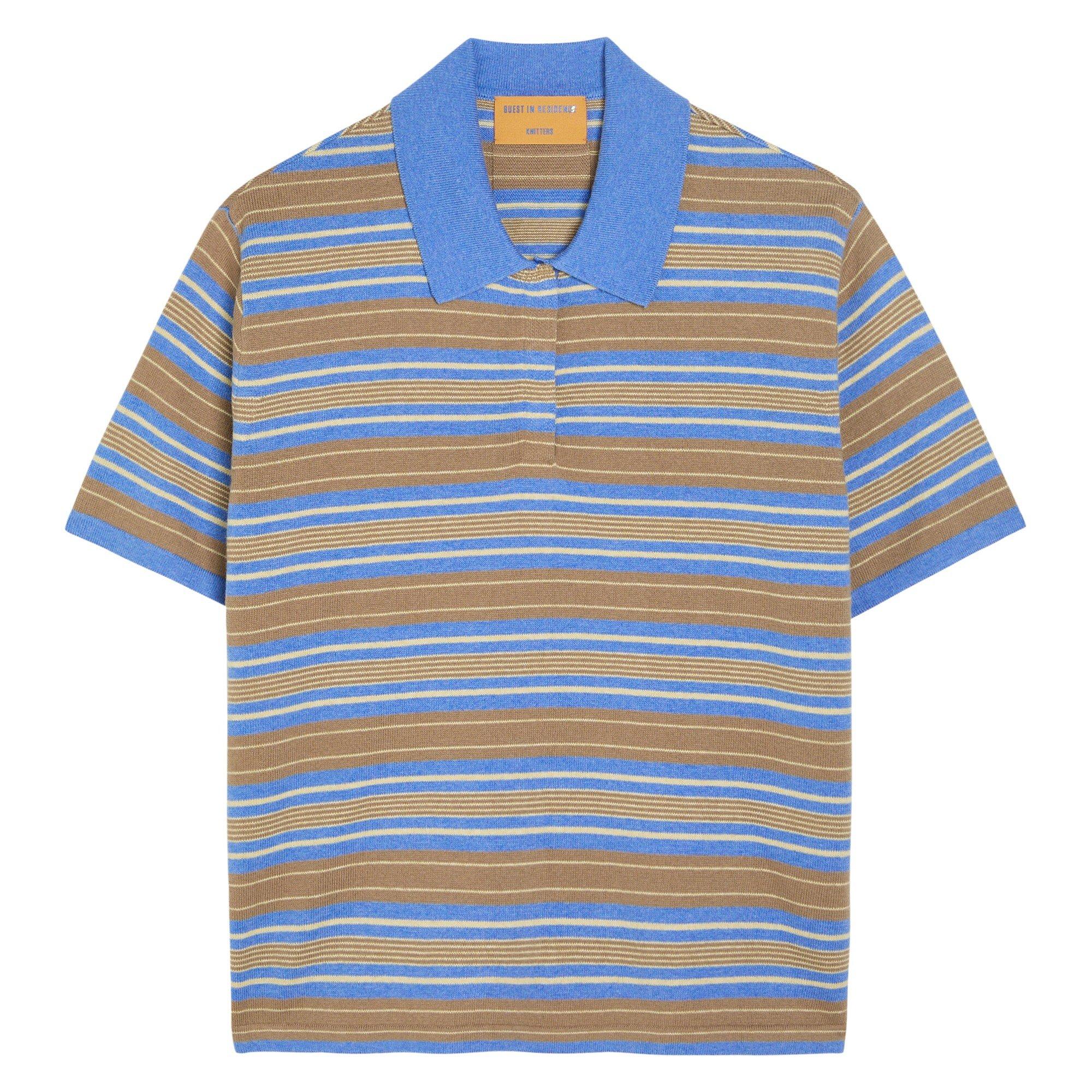 BLUE AND OTHER - Guest in Residence - SHORT SLEEVE RUGBY POLO