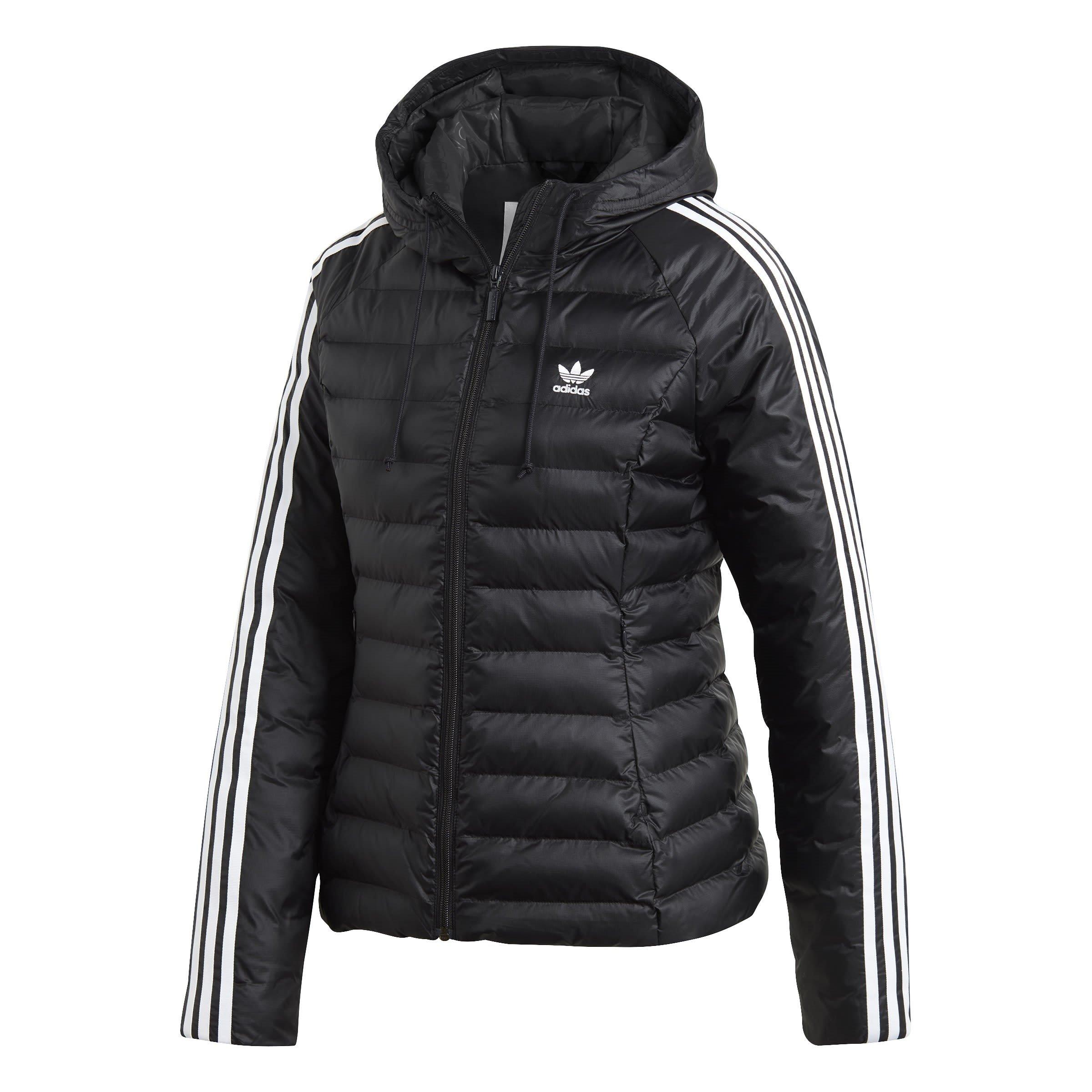 Nero - adidas Originals - Slim Lightweight Puffer Jacket - 1