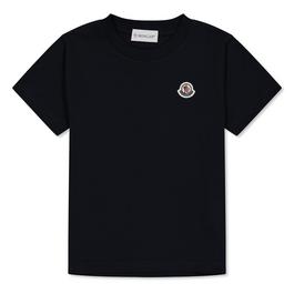 Moncler Short Sleeve Logo T-Shirt Juniors