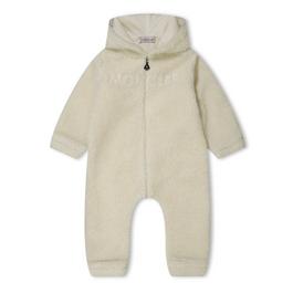 Moncler Embroidered Logo Romper Infants