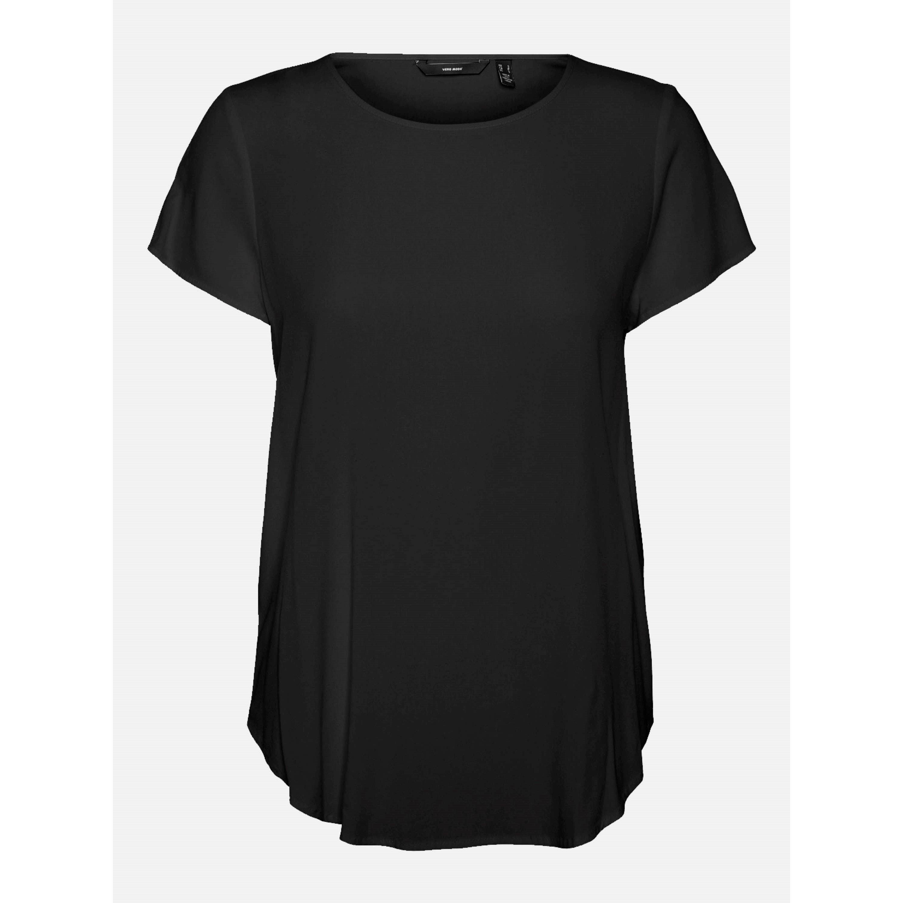 Black - Vero Moda - Women's VM Short Sleeve Blouse - 1