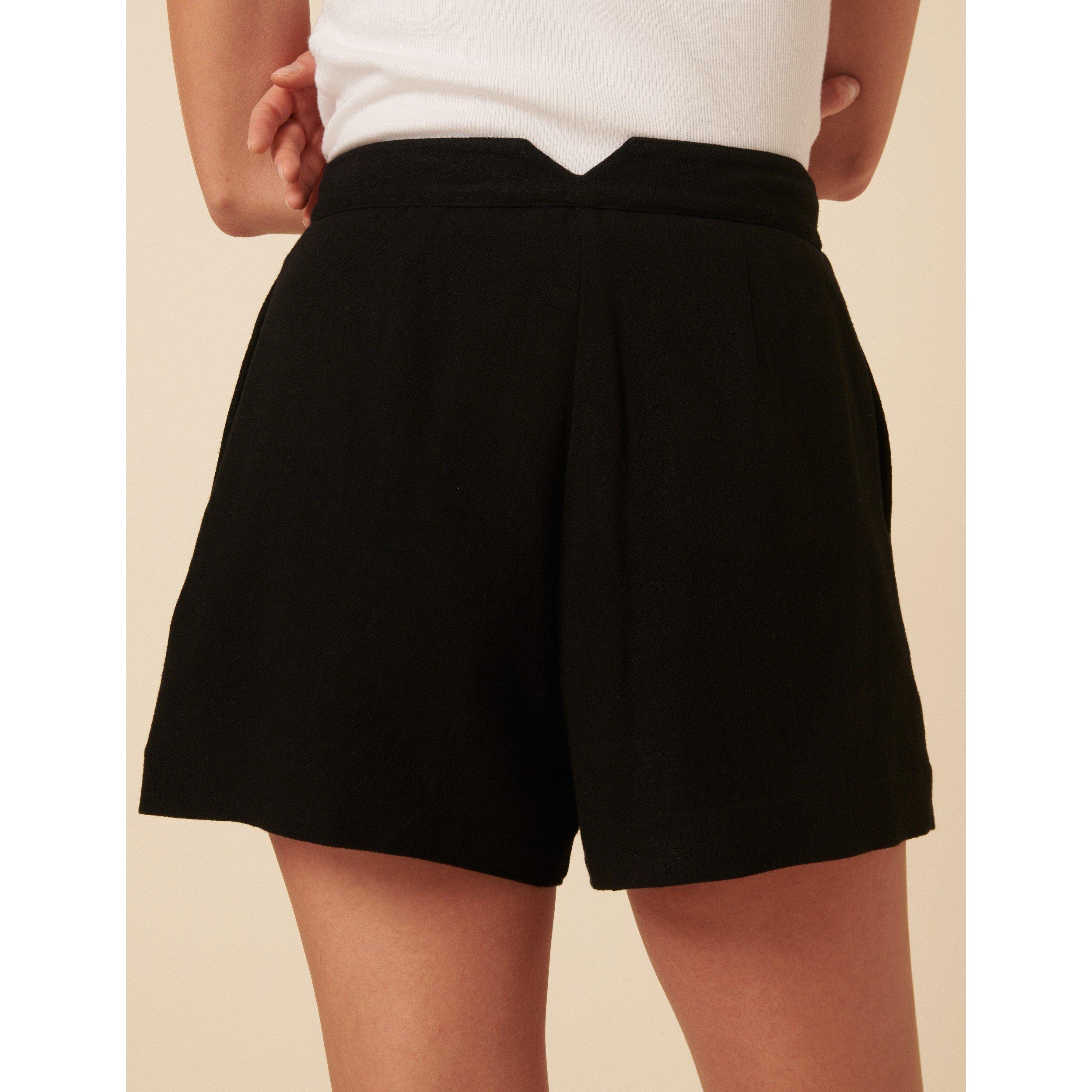 Black - Nobodys Child - Women's Tailored Shorts - 4