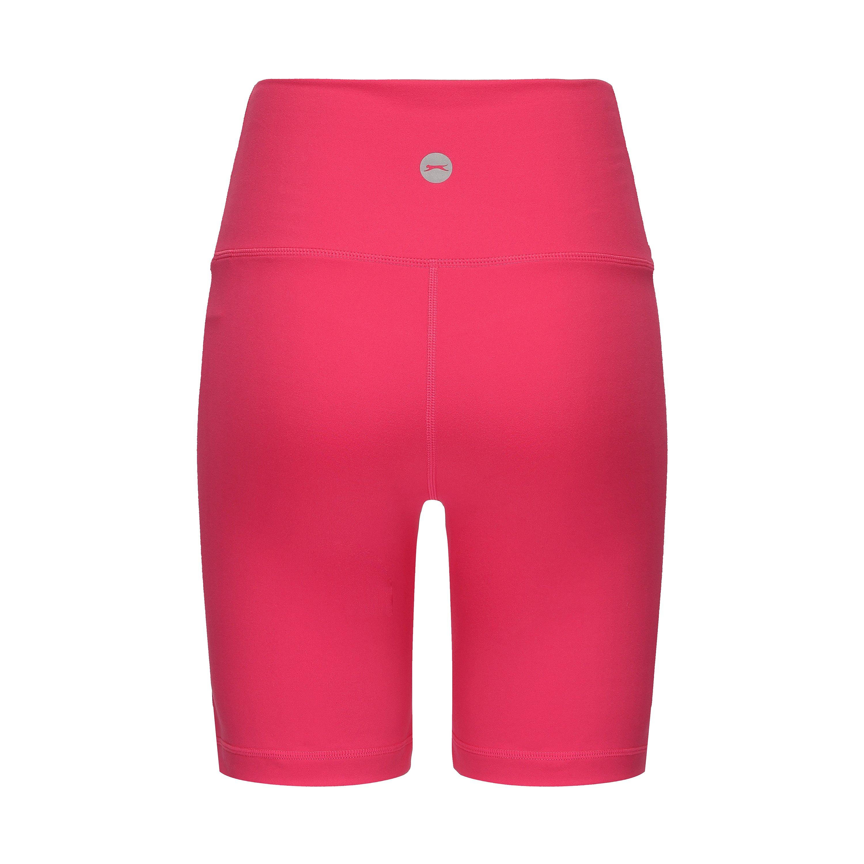 Raspberry/Black - Slazenger - Cycling Shorts Womens - 3