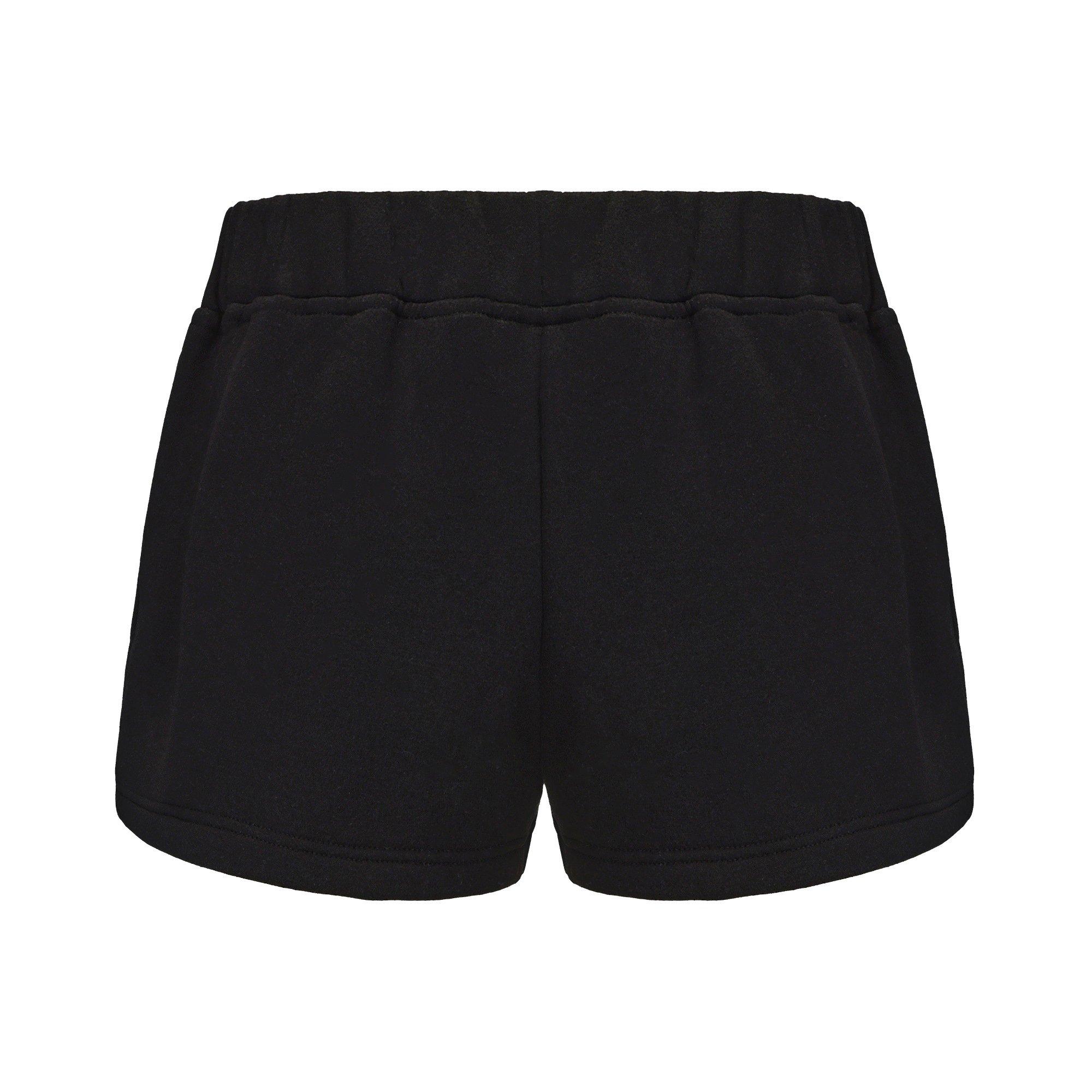 Preto - Slazenger - Fleece Shorts Womens - 2