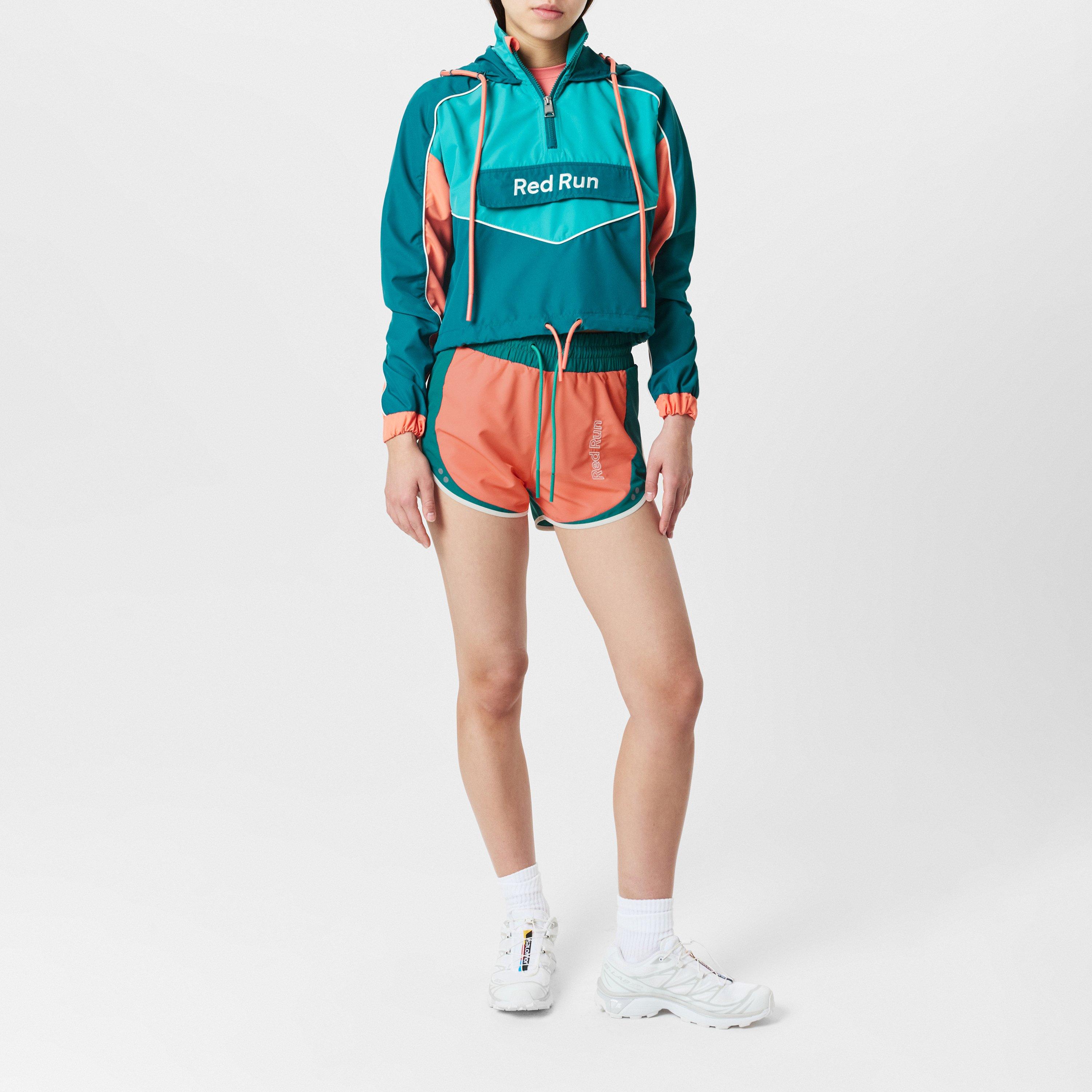 Salmon - Red Run - Red Run Colourblock Running Shorts - 6