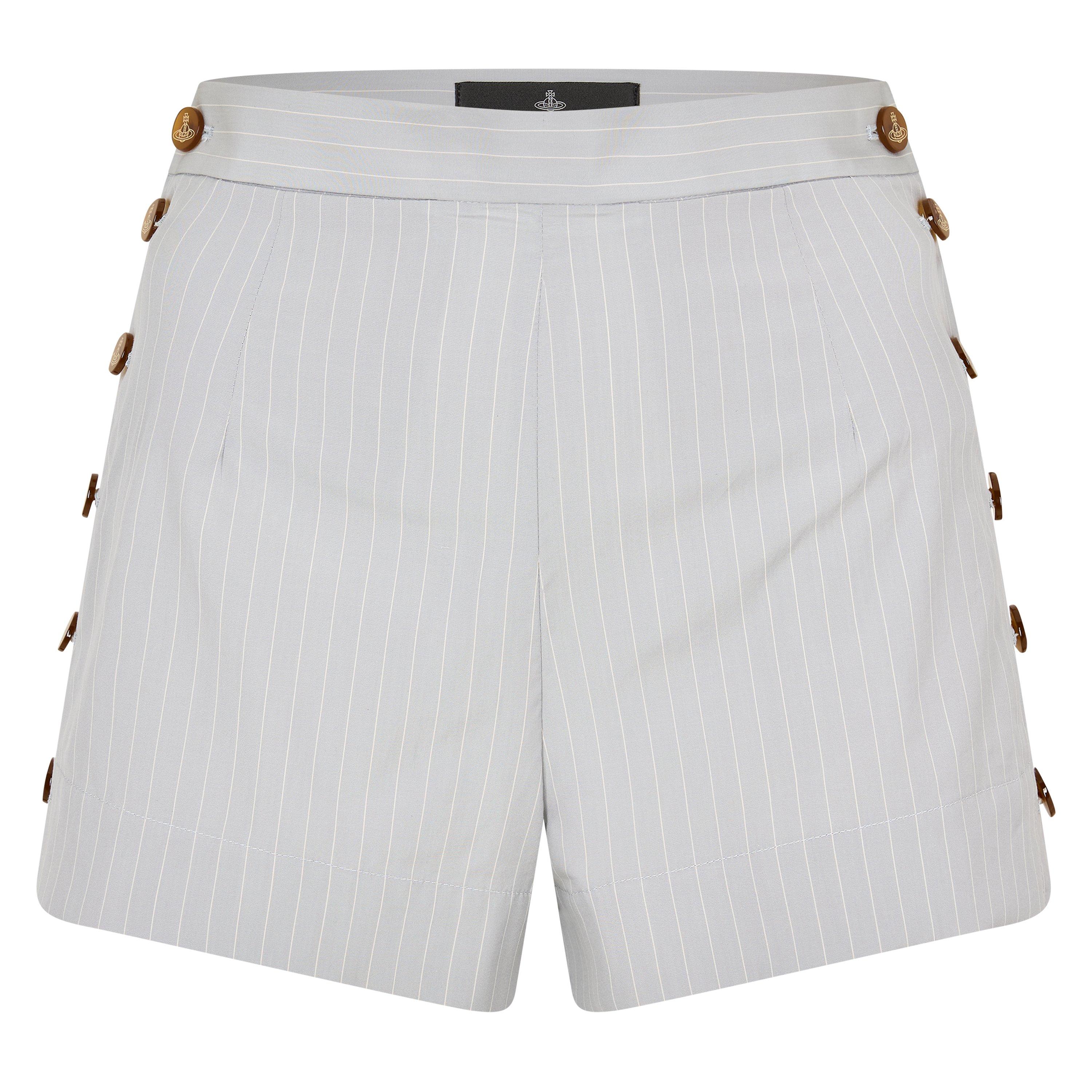 Vivienne Westwood Viv Button Short Ld54 - Grey - Size 38 (XS)