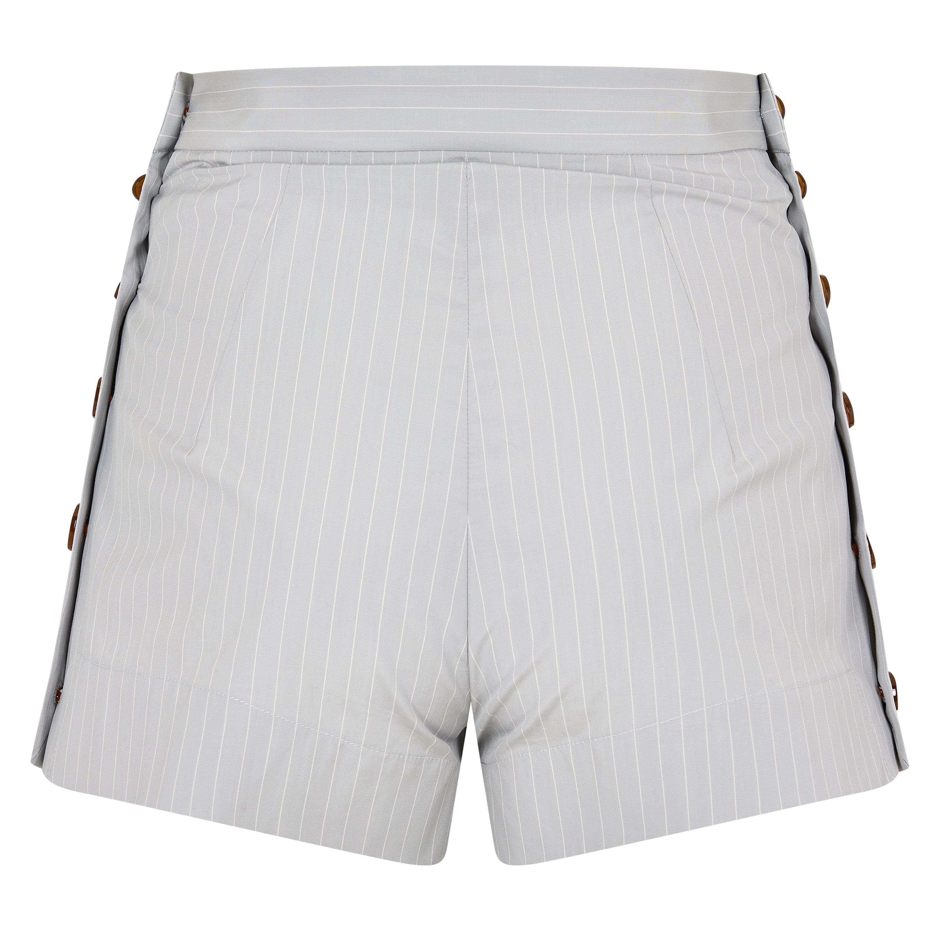 Grey - Vivienne Westwood - Viv Button Short Ld54 - 2