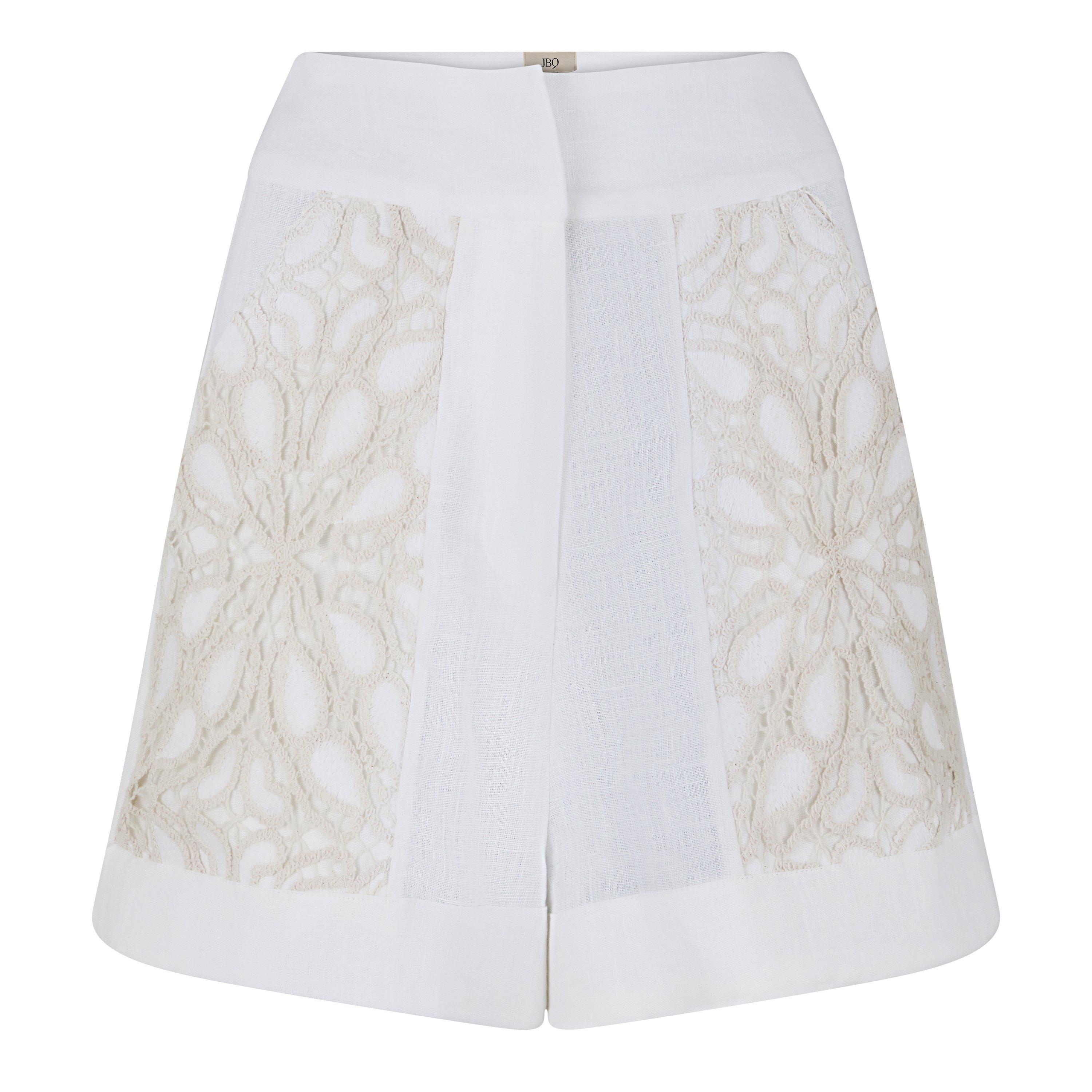 Ecru - JBQ - Women's Seth Tailored Fit Shorts - 1