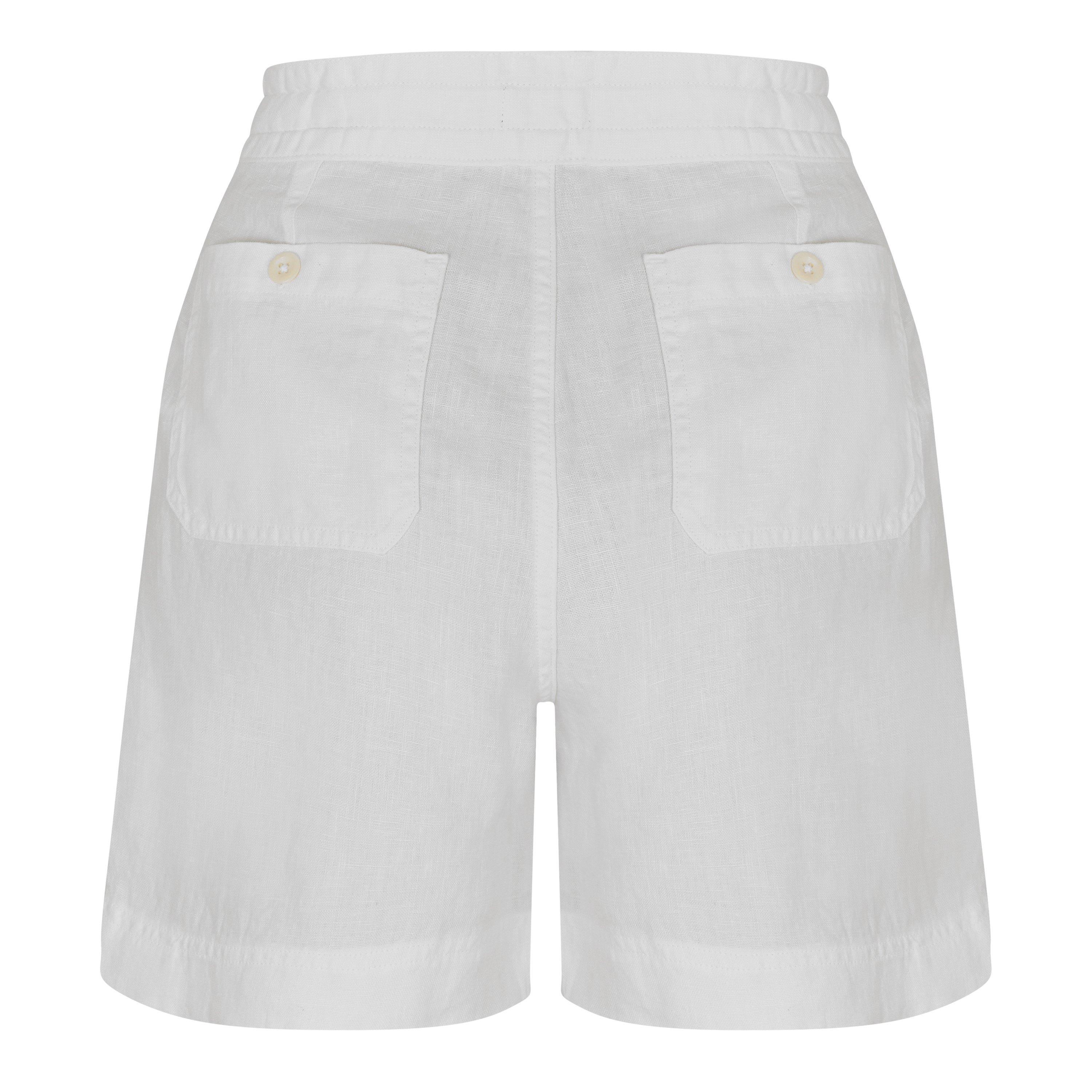 WHITE - Lauren by Ralph Lauren - LRL Woven shorts Ld62 - 2