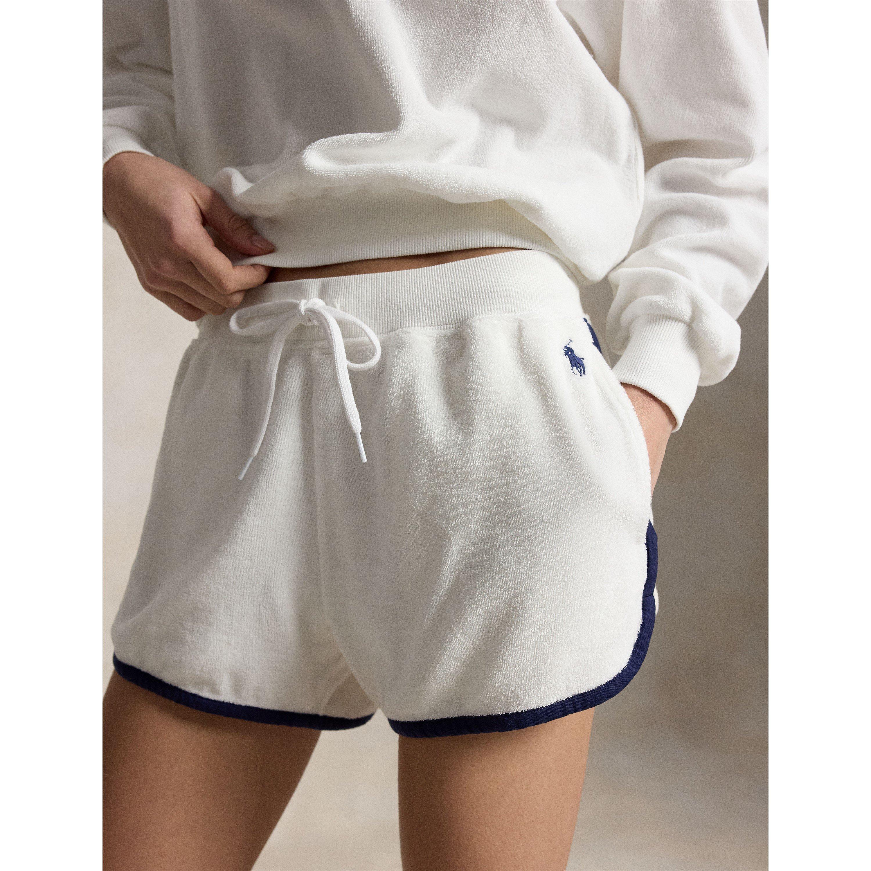 WHITE - Polo Ralph Lauren - Polo Terry Short Ld62 - 4