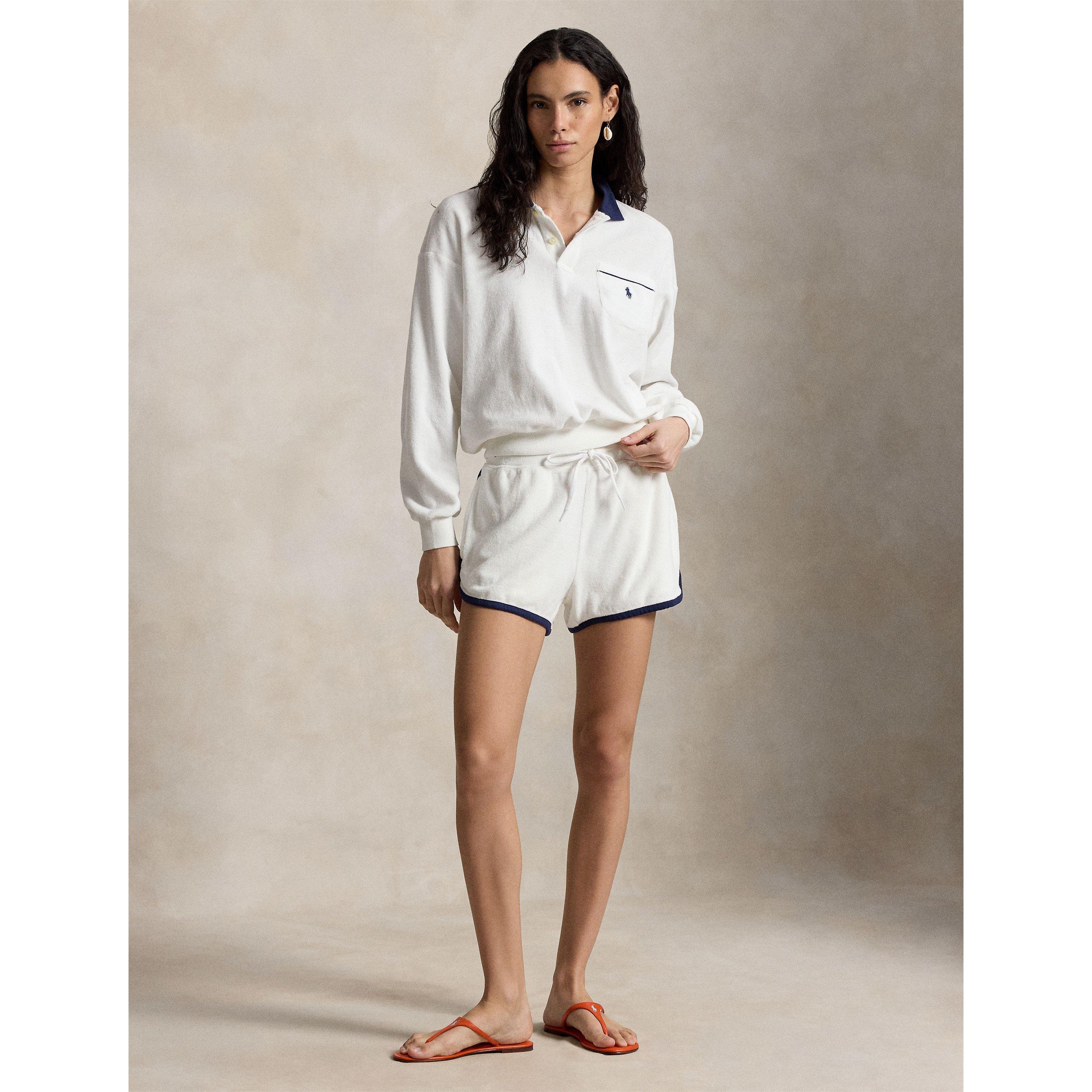 WHITE - Polo Ralph Lauren - Polo Terry Short Ld62 - 5