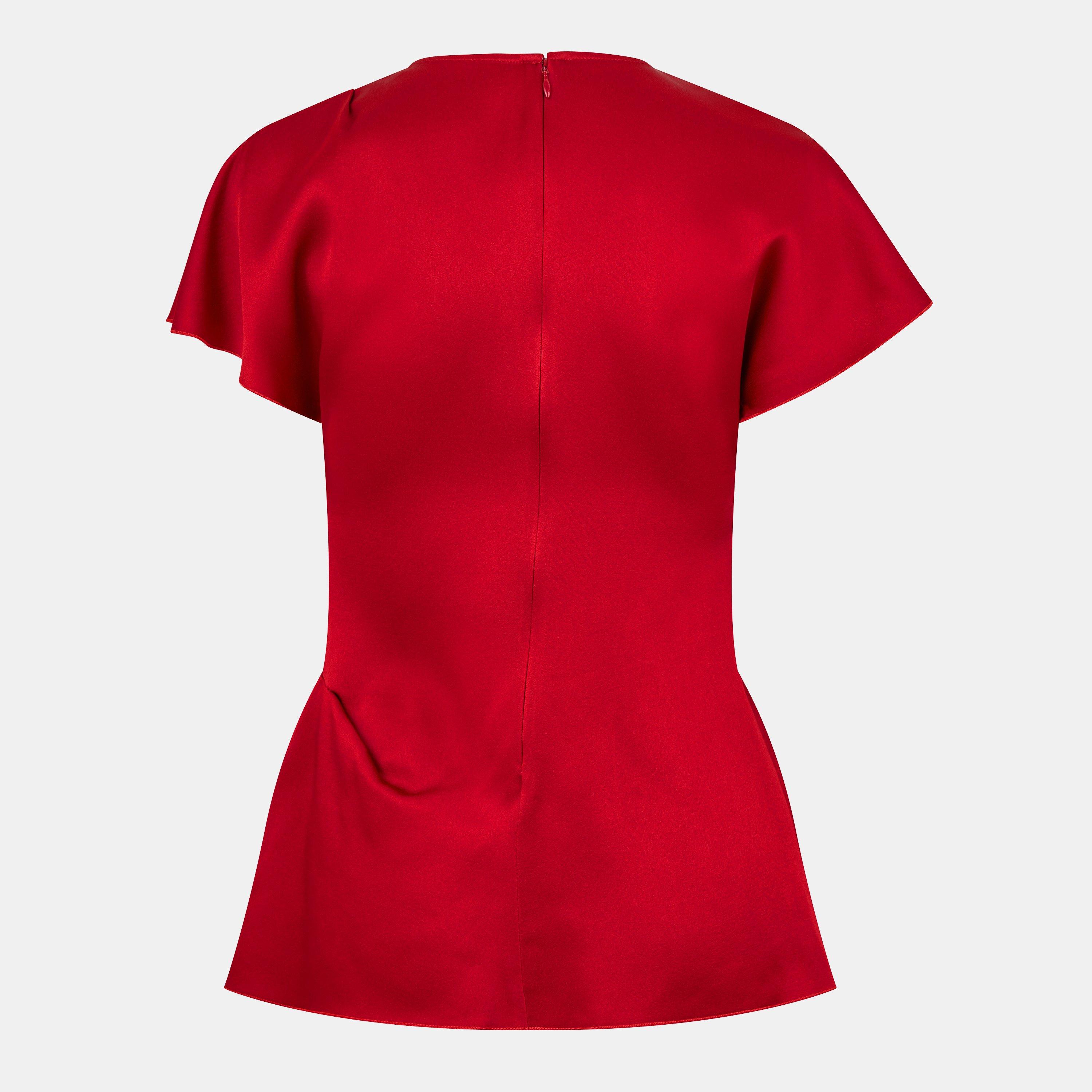 Rose - Victoria Beckham - Women's Short-Sleeve Blouse - 2