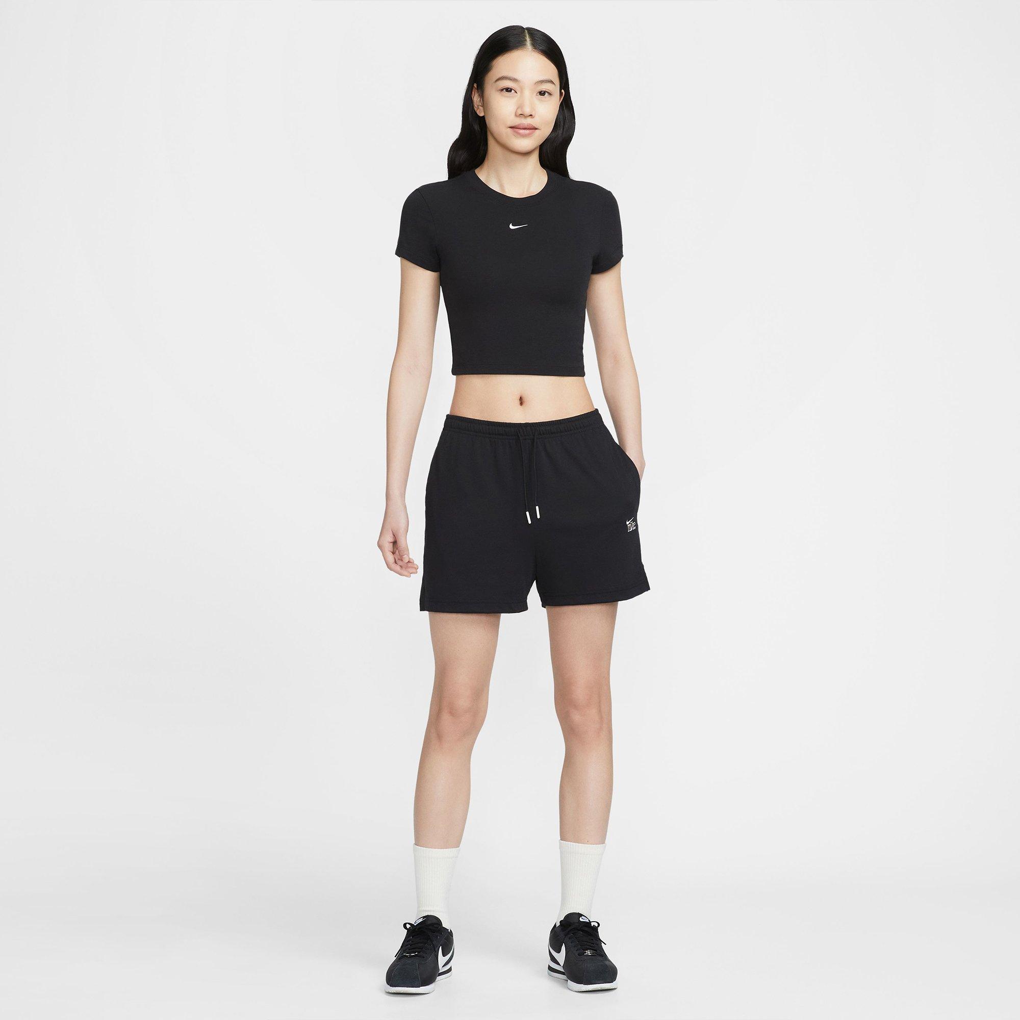 Black/Chalk - Nike - Chill Knit Shrt Ld62 - 4