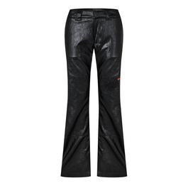 Heron Preston Leather Chino Pants