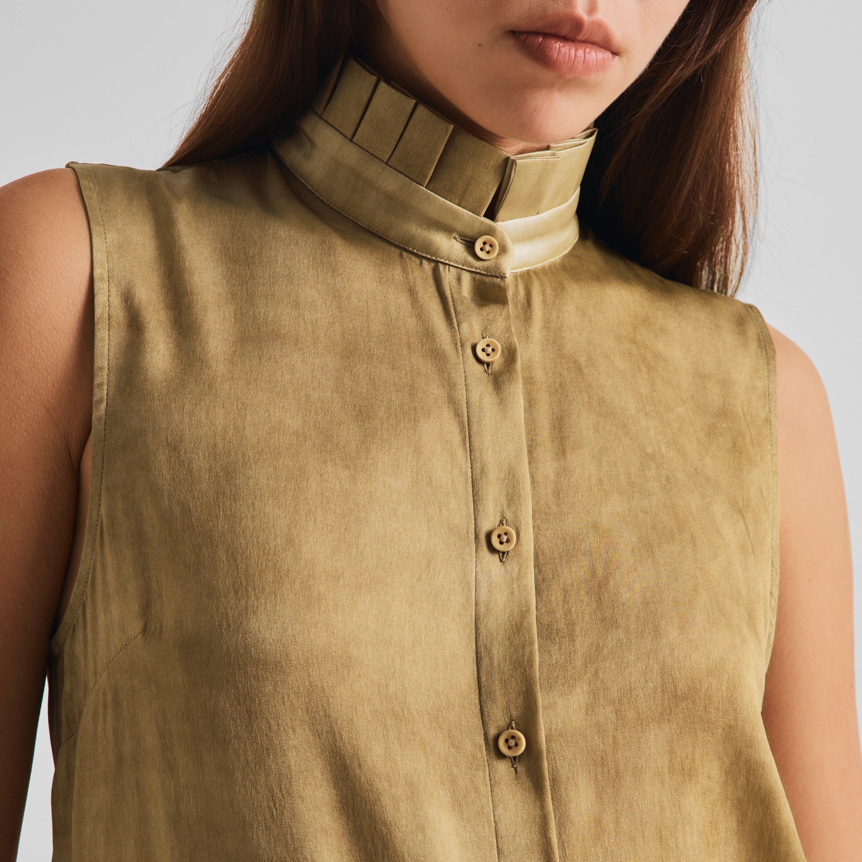 Off White - Uma Wang - Women's Taylor Top Short Sleeve Blouse - 5
