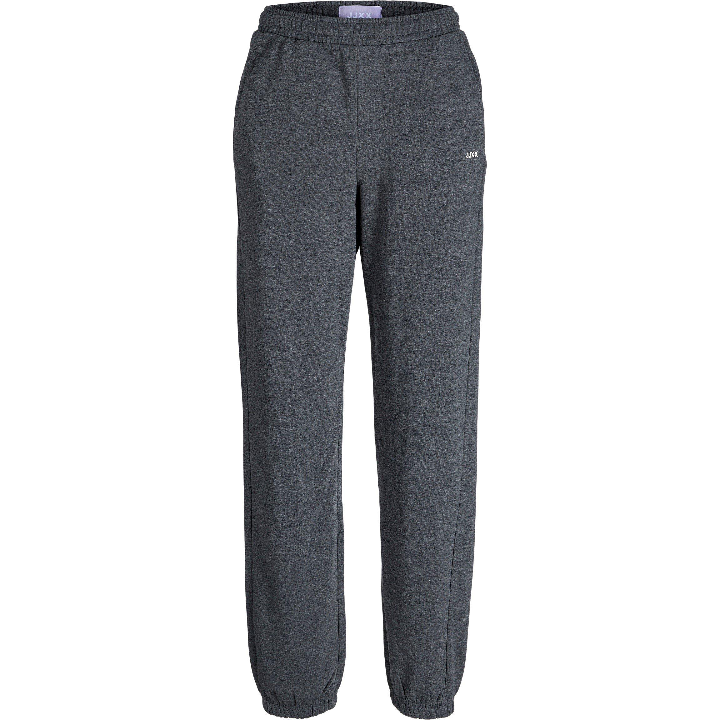Gråmelange - JJXX - Abbie Closed Hem Jersey Joggers - 6