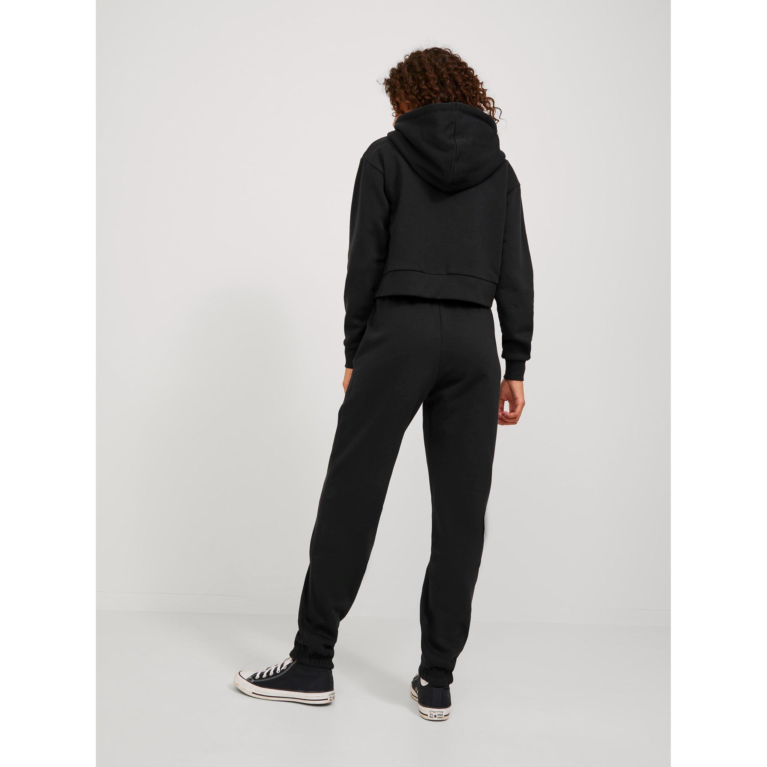 Black - JJXX - Abbie Closed Hem Jersey Joggers - 4