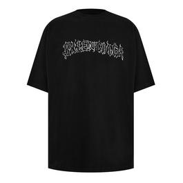 Balenciaga Metal Logo T Shirt