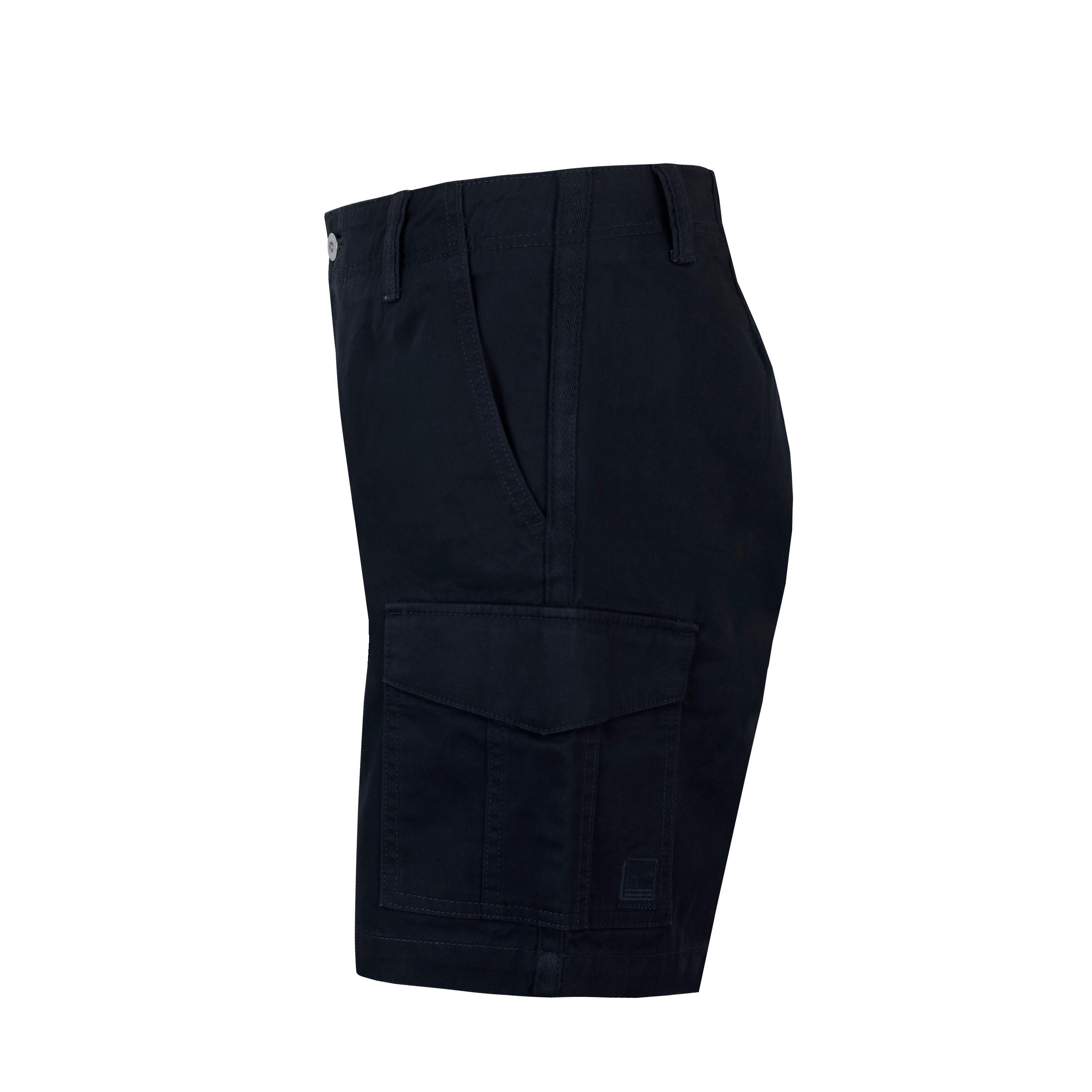 Black - SoulCal - Cargo Short Ladies - 4