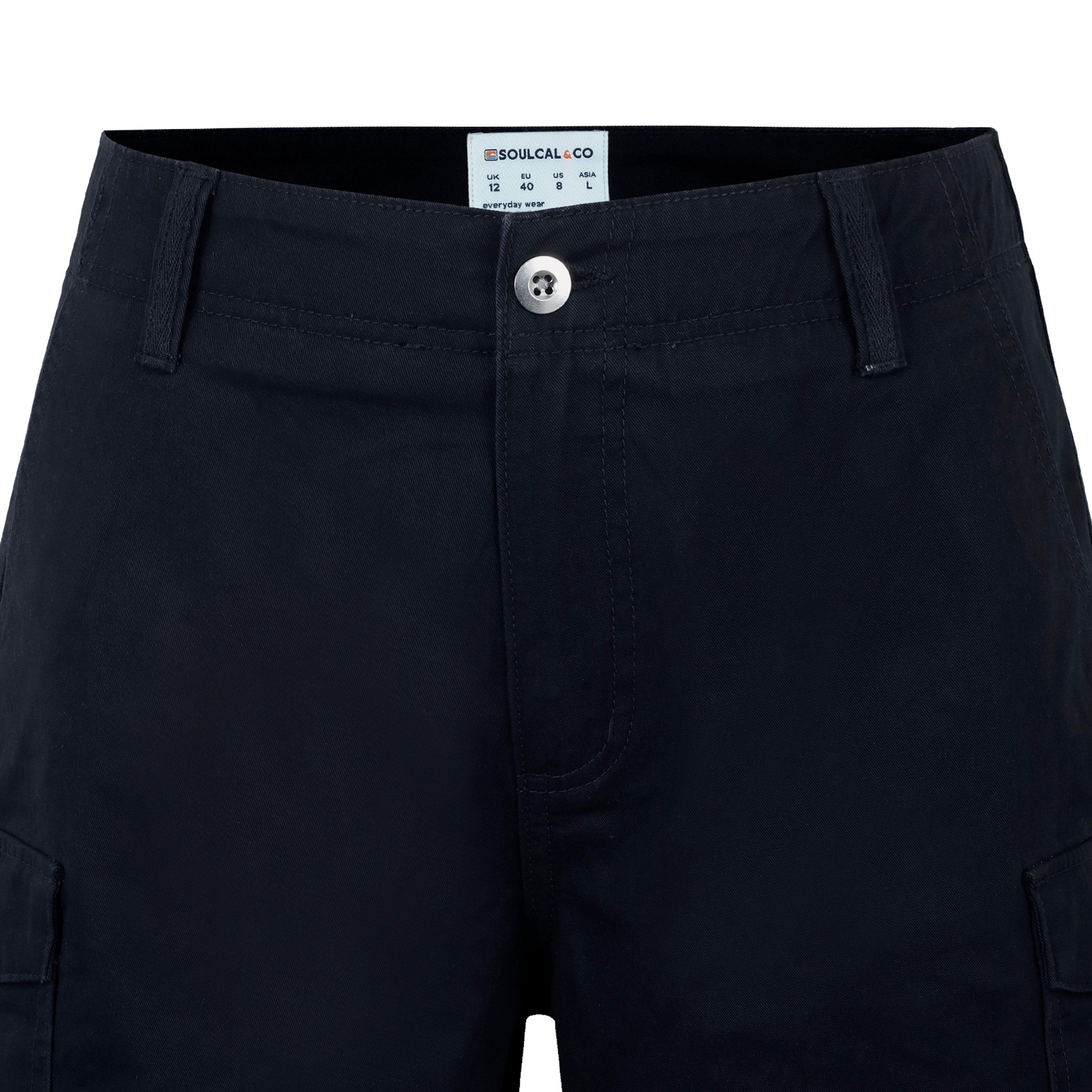 Black - SoulCal - Cargo Short Ladies - 5