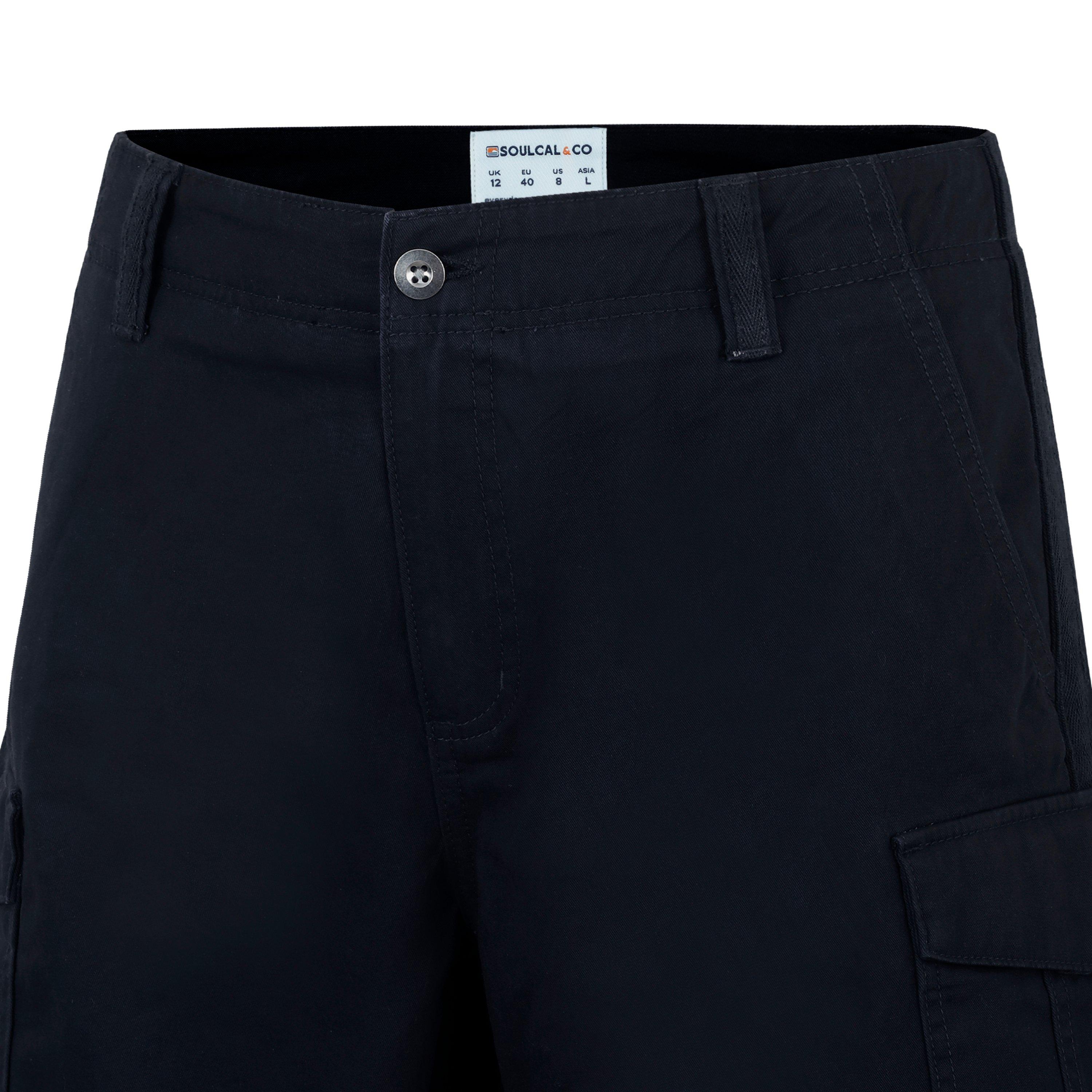 Black - SoulCal - Cargo Short Ladies - 6