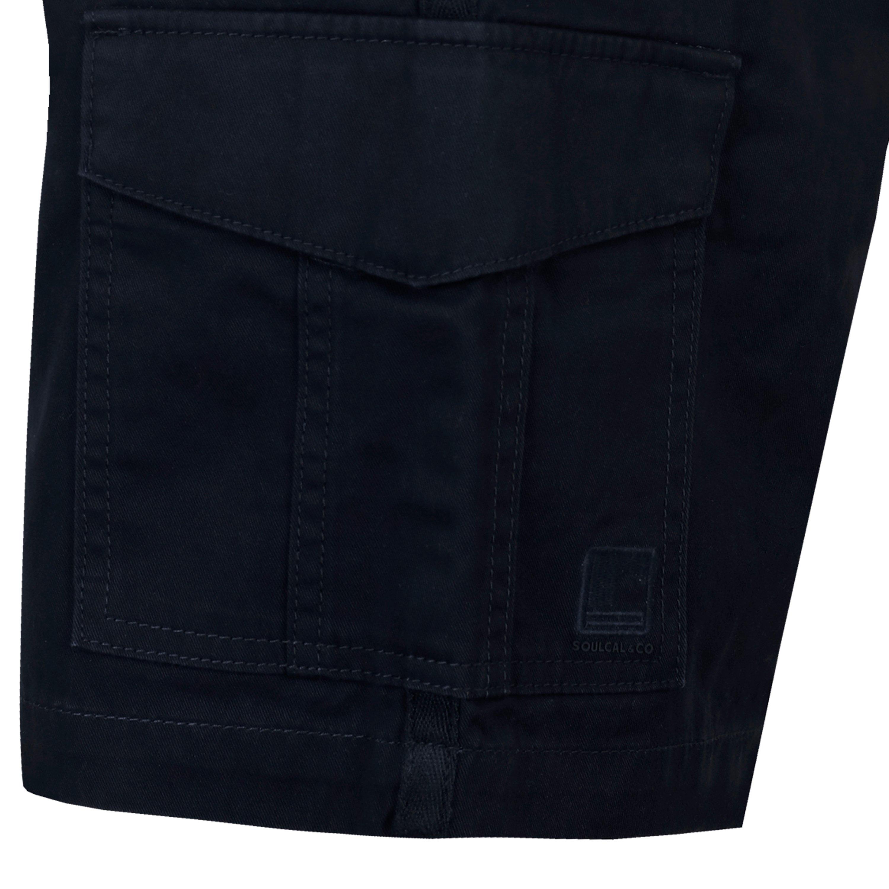 Black - SoulCal - Cargo Short Ladies - 7