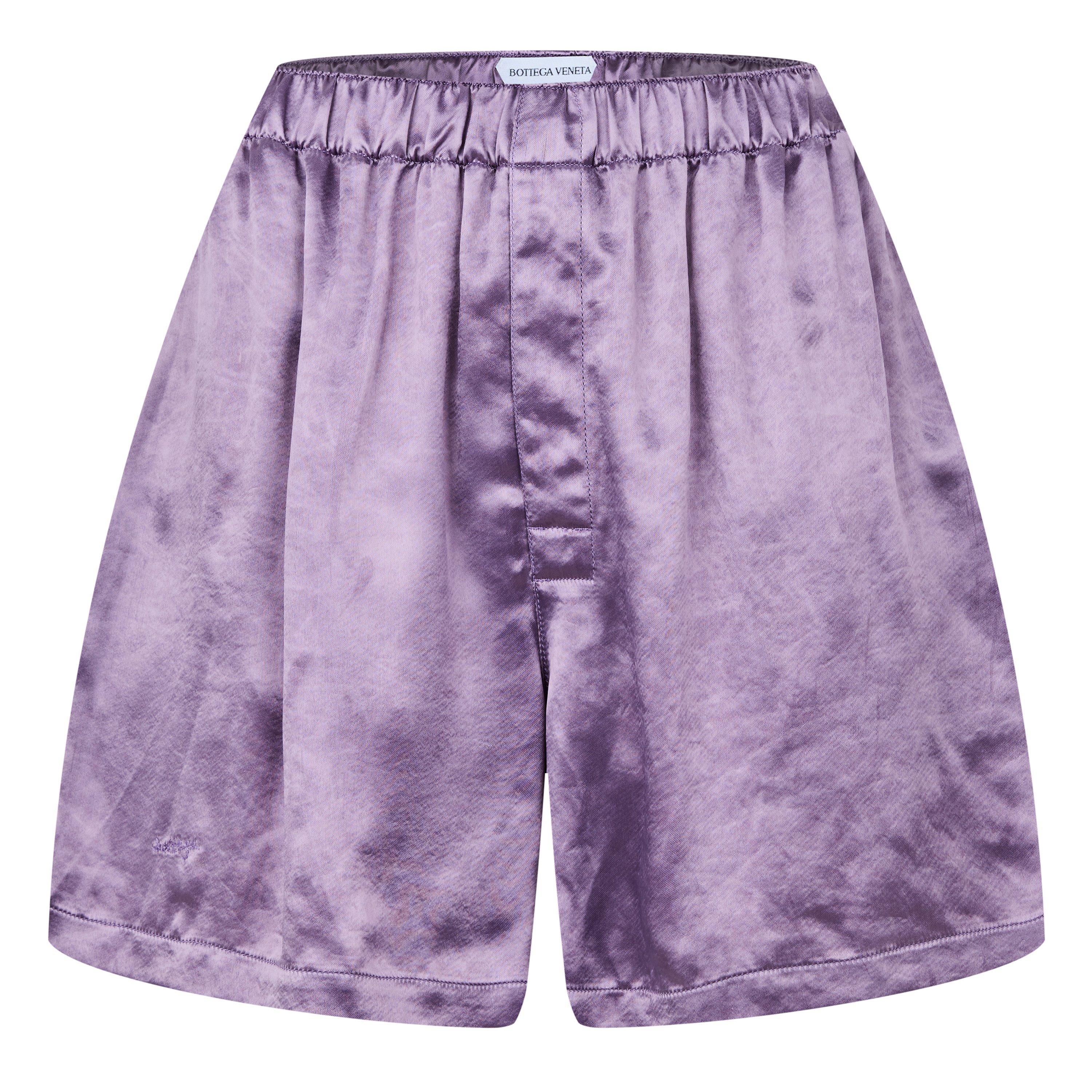 Lavender - Bottega Veneta - Women's Tailored Shorts, Tailored Design - 1