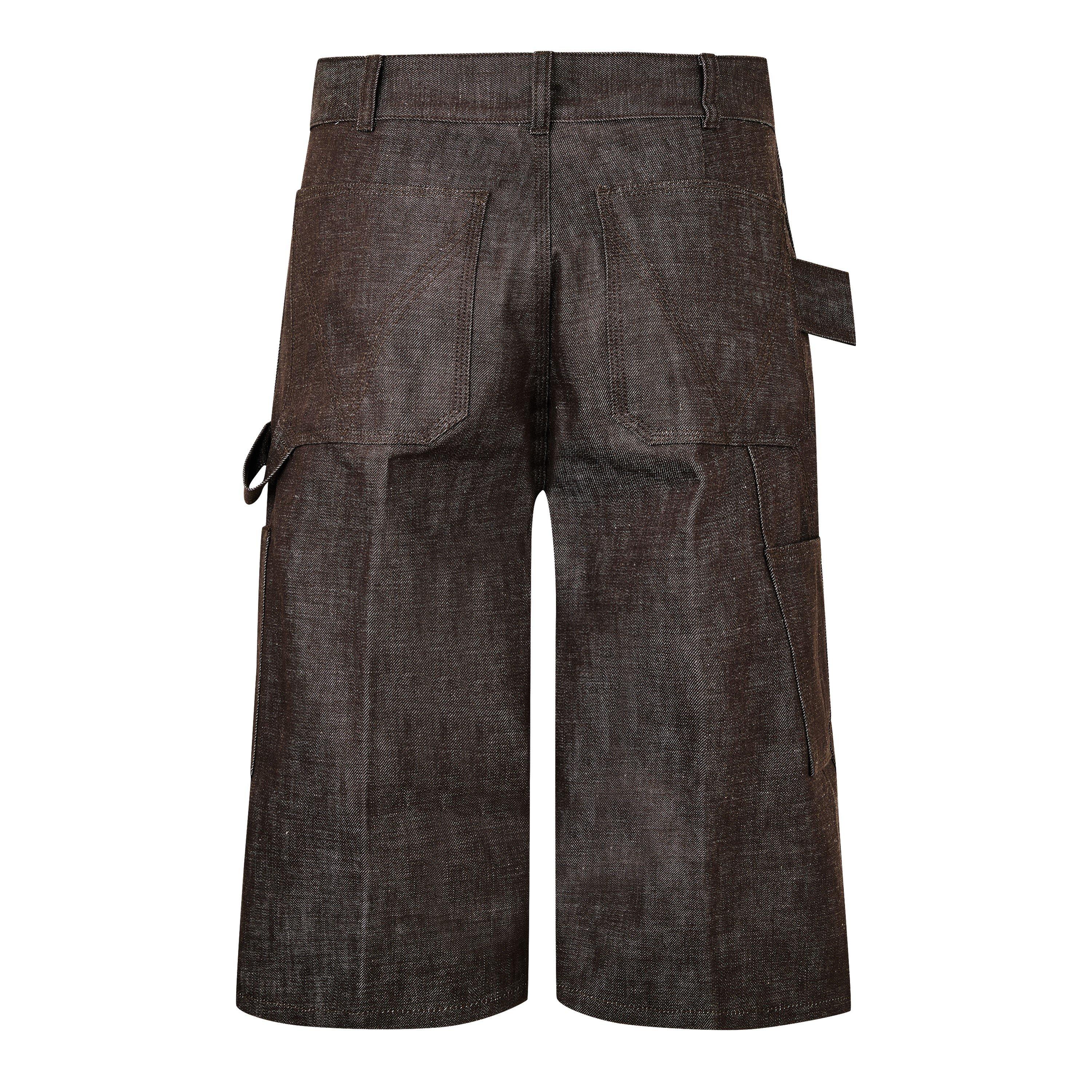 Coffee - Bottega Veneta - Women's Tailored Shorts, Tailored Design - 2