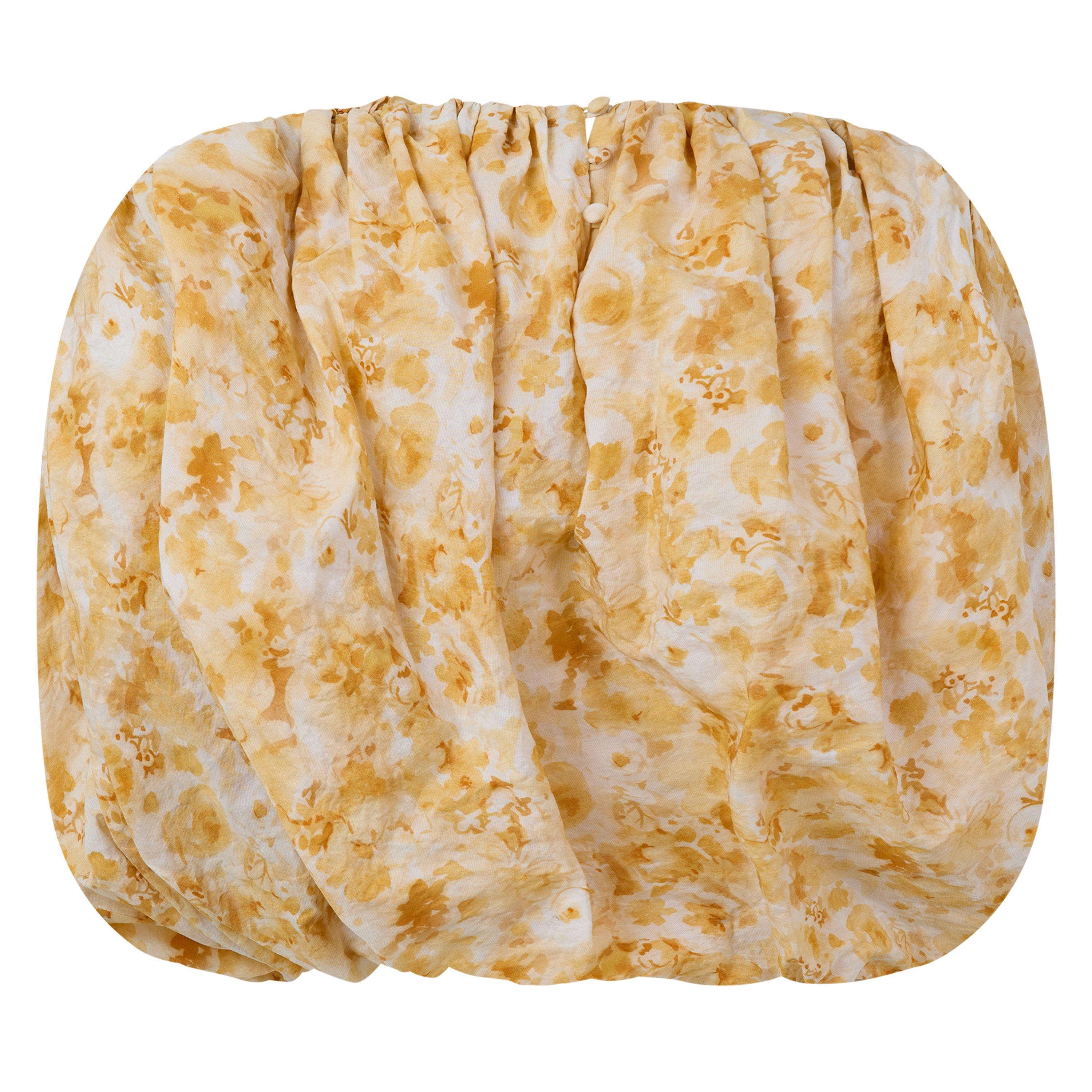 Yellow - Magda Butrym - Magda Crop Blouse 12 Ld63 - 2