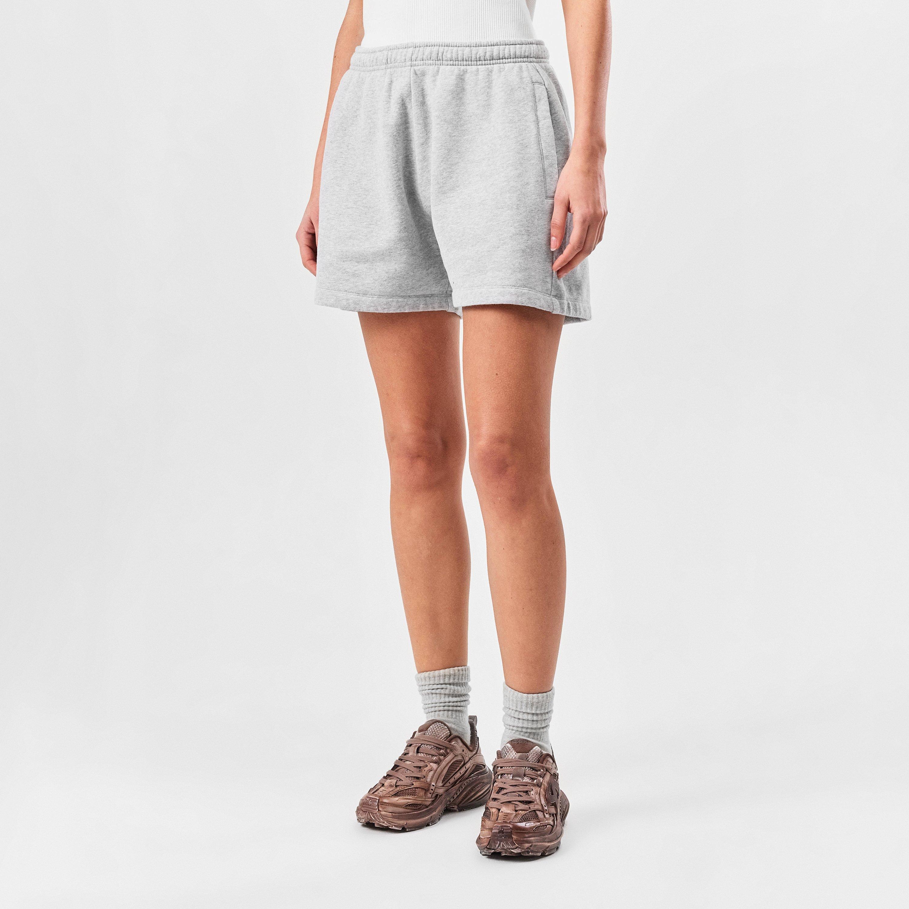 Grey Marl - Represent - Women's Owners Club Shorts, Elasticated Waistband, Drawstring - 3