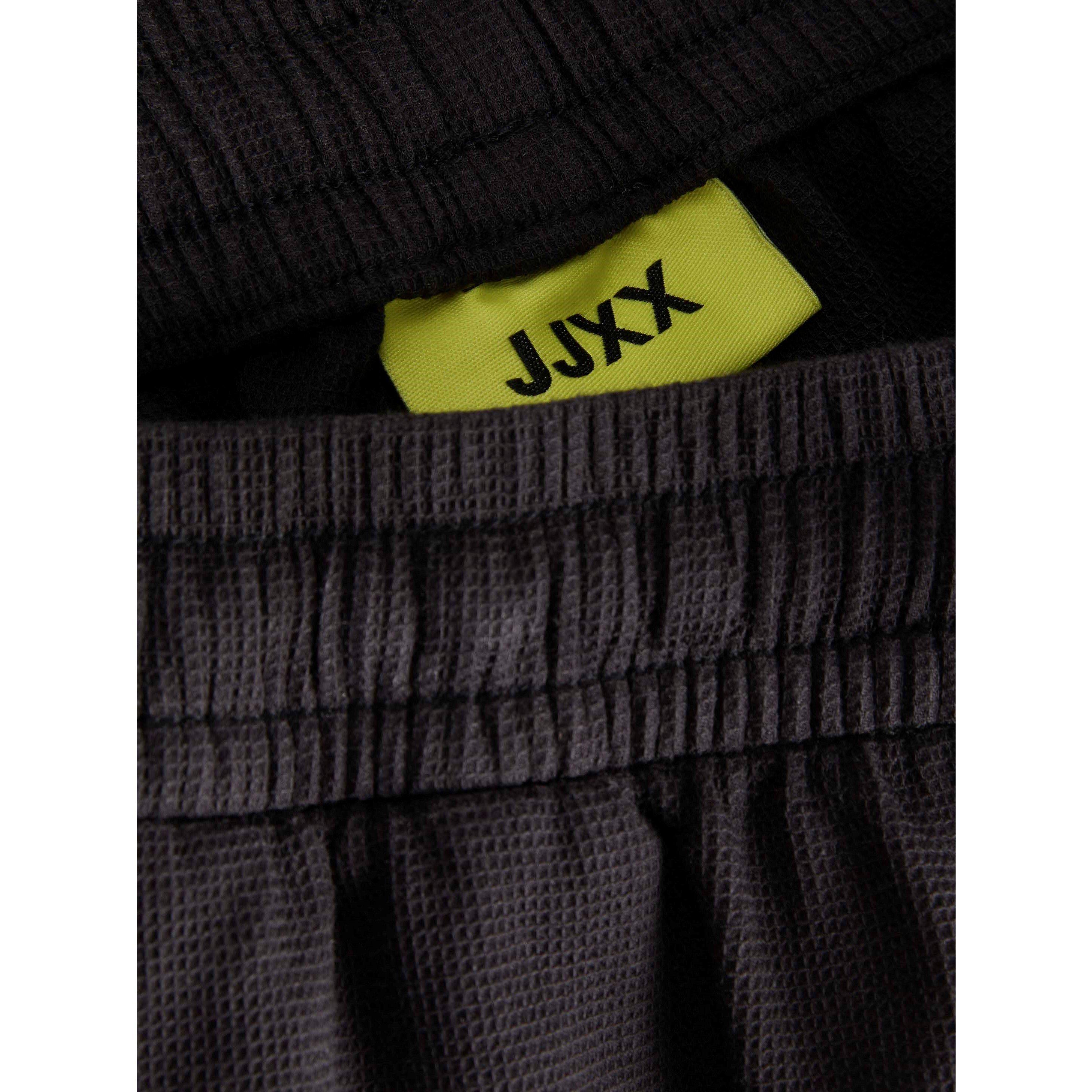 Zwart - JJXX - JJXX Waffle Shorts Ld64 - 4