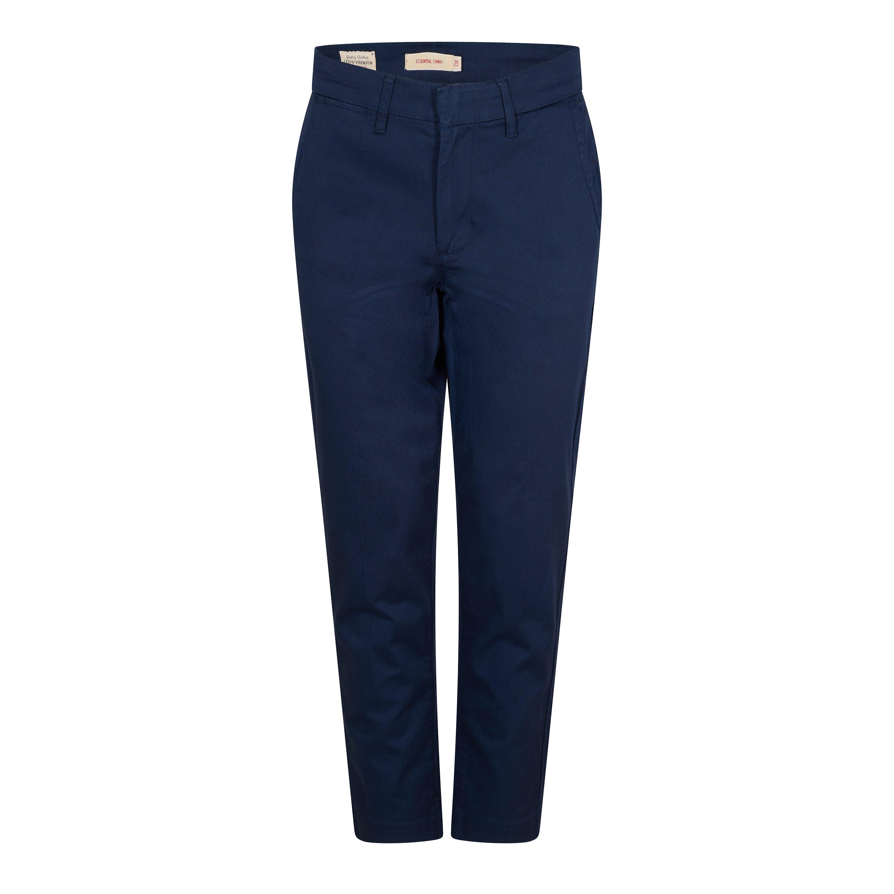 Levis Women's Essential Chino Unbasic Khaki Chinos - Black Iris - 25 L27