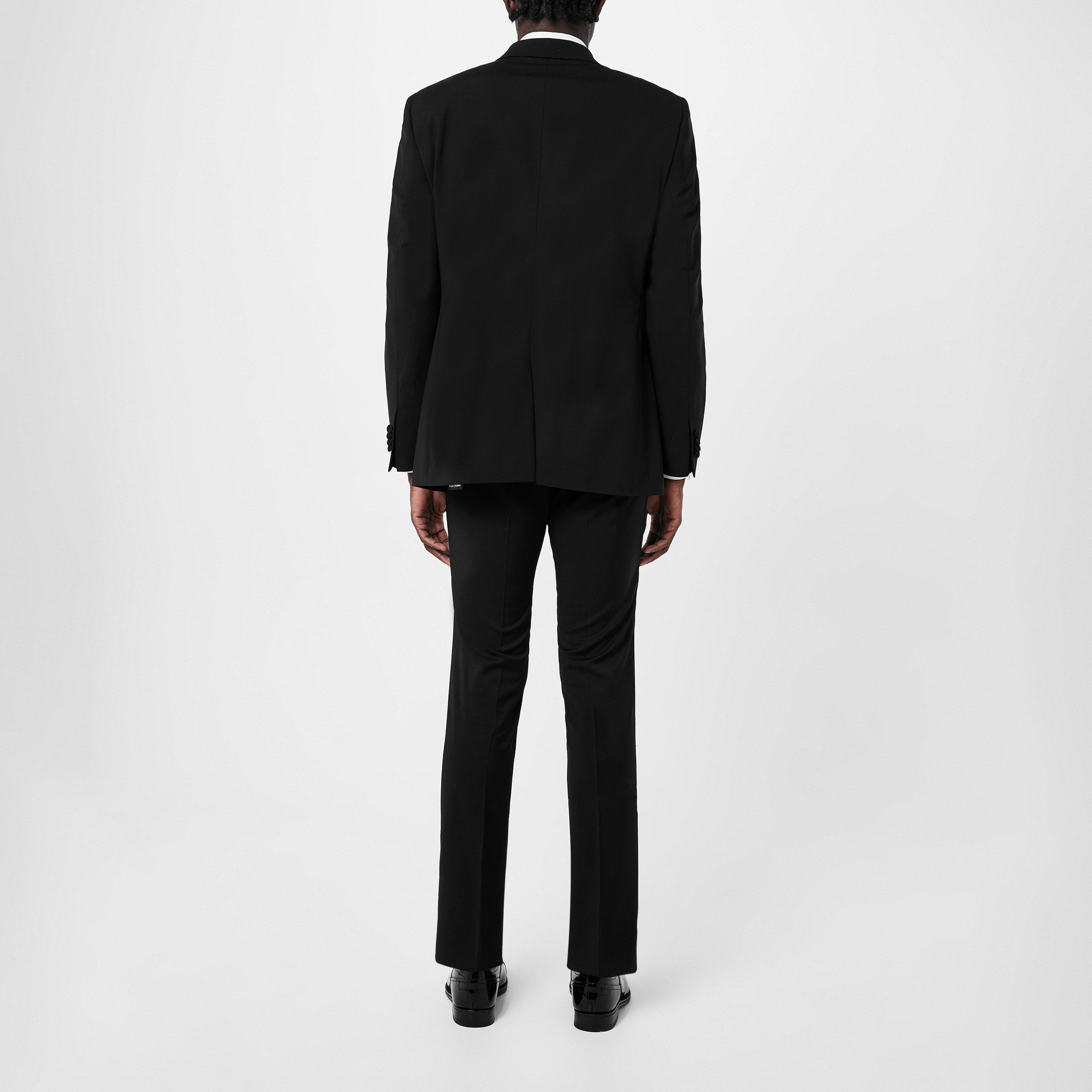 Black - Without Prejudice - Kilburn Slim Fit Trousers - Italian Fabric - 3