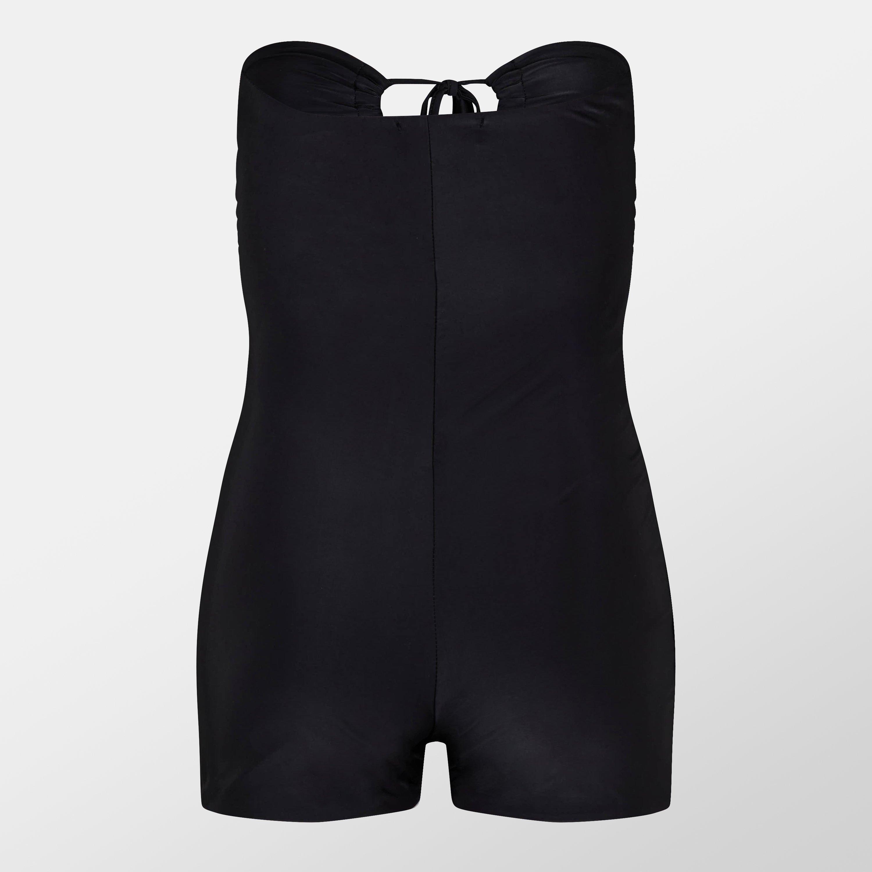Black - Missy Empire - Halterneck Playsuit - 2