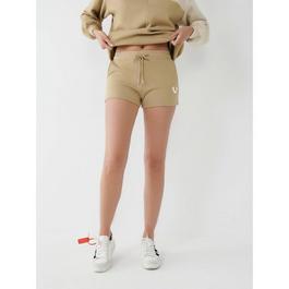 True Religion Fleece Lounge Jogger Shorts