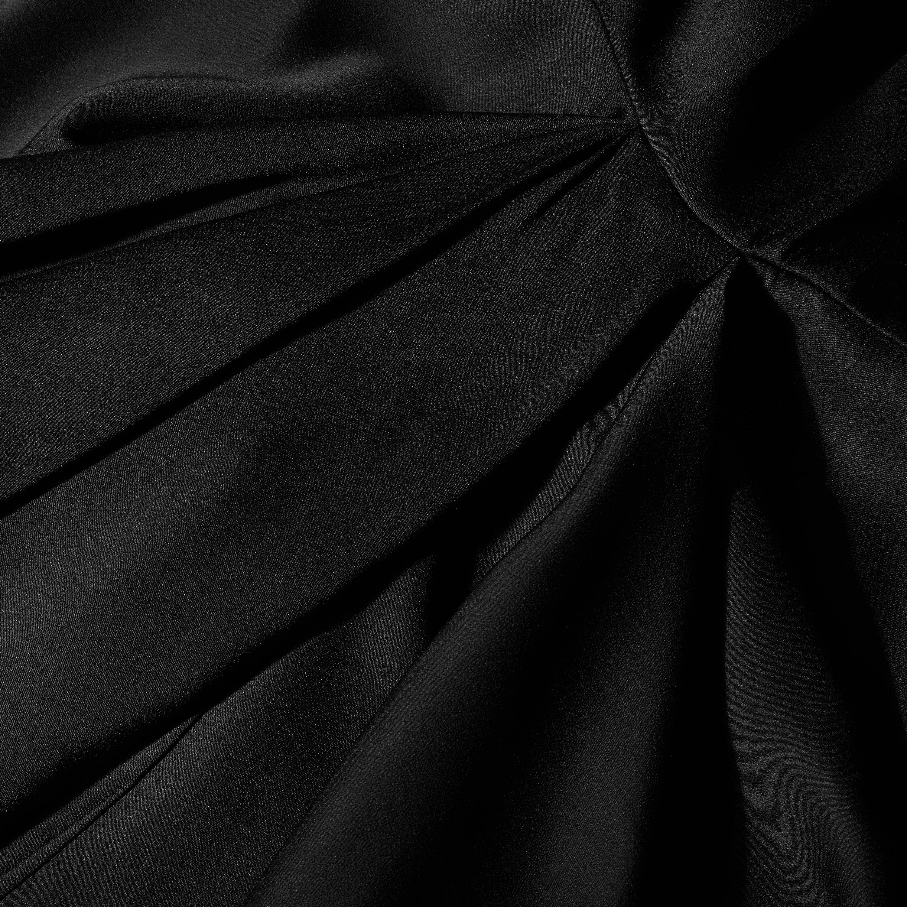 Black - GIVENCHY - GIV Draped Top Ld64 - 3