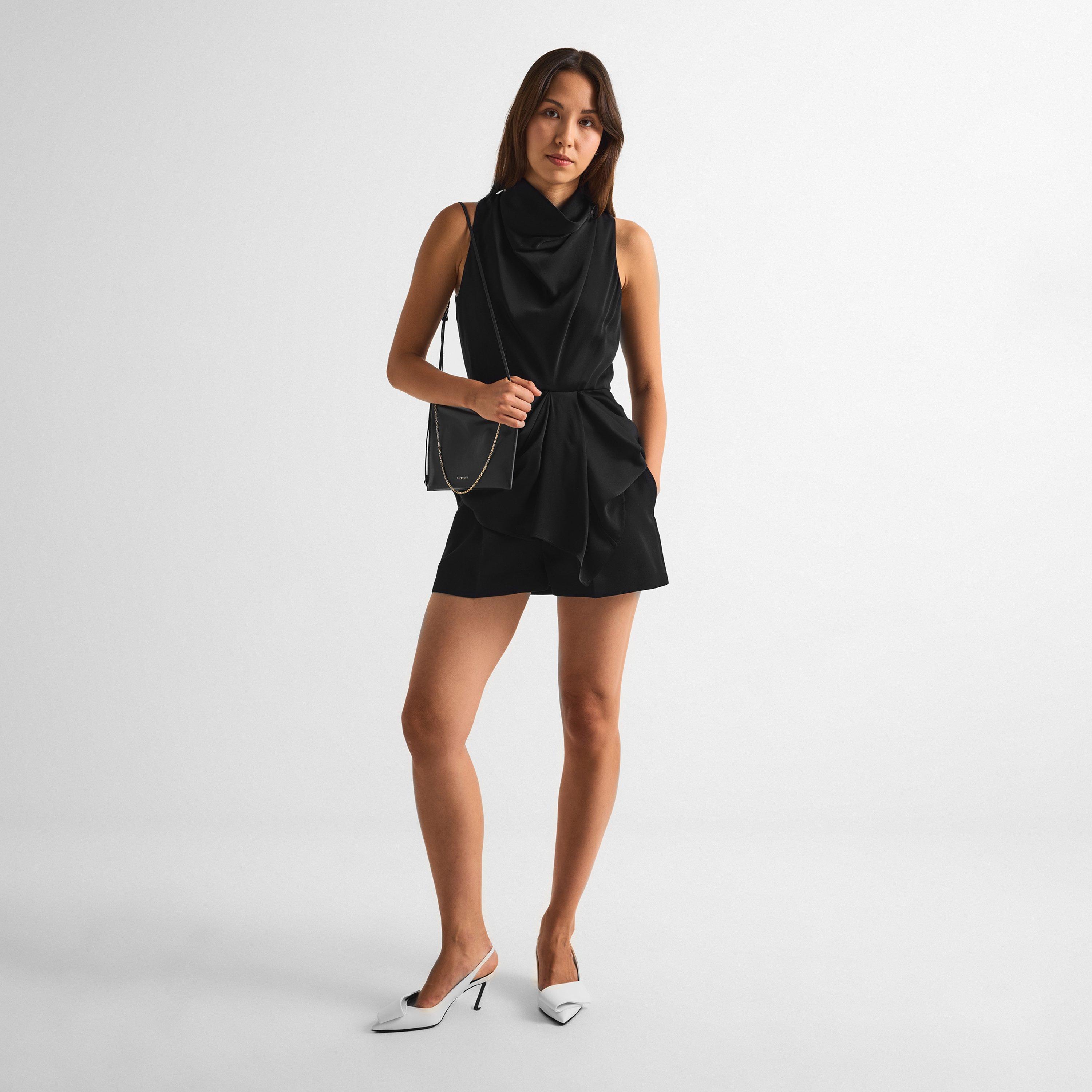 Black - GIVENCHY - GIV Draped Top Ld64 - 6