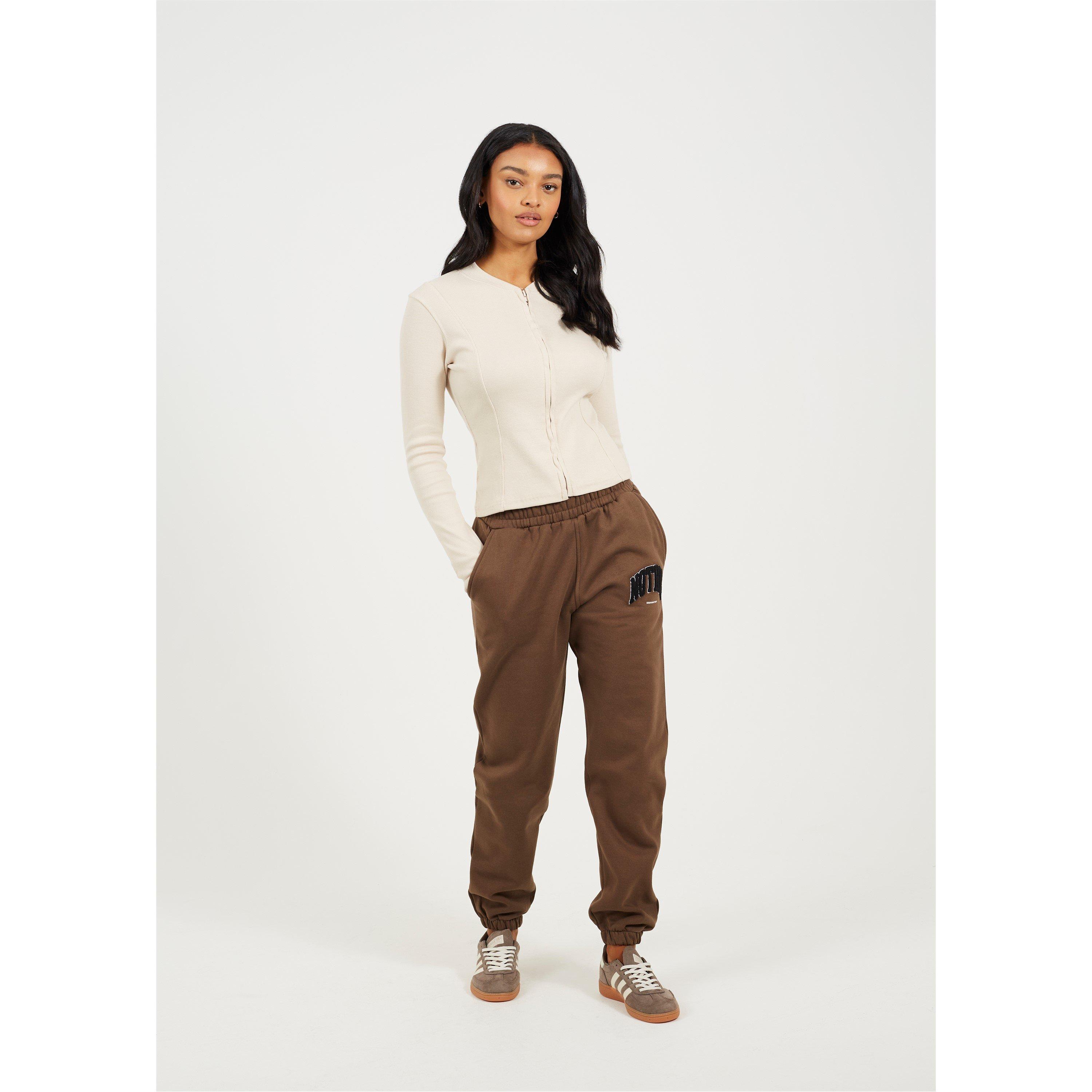 Braun - Good For Nothing - Boucle Jogger Brown - 2