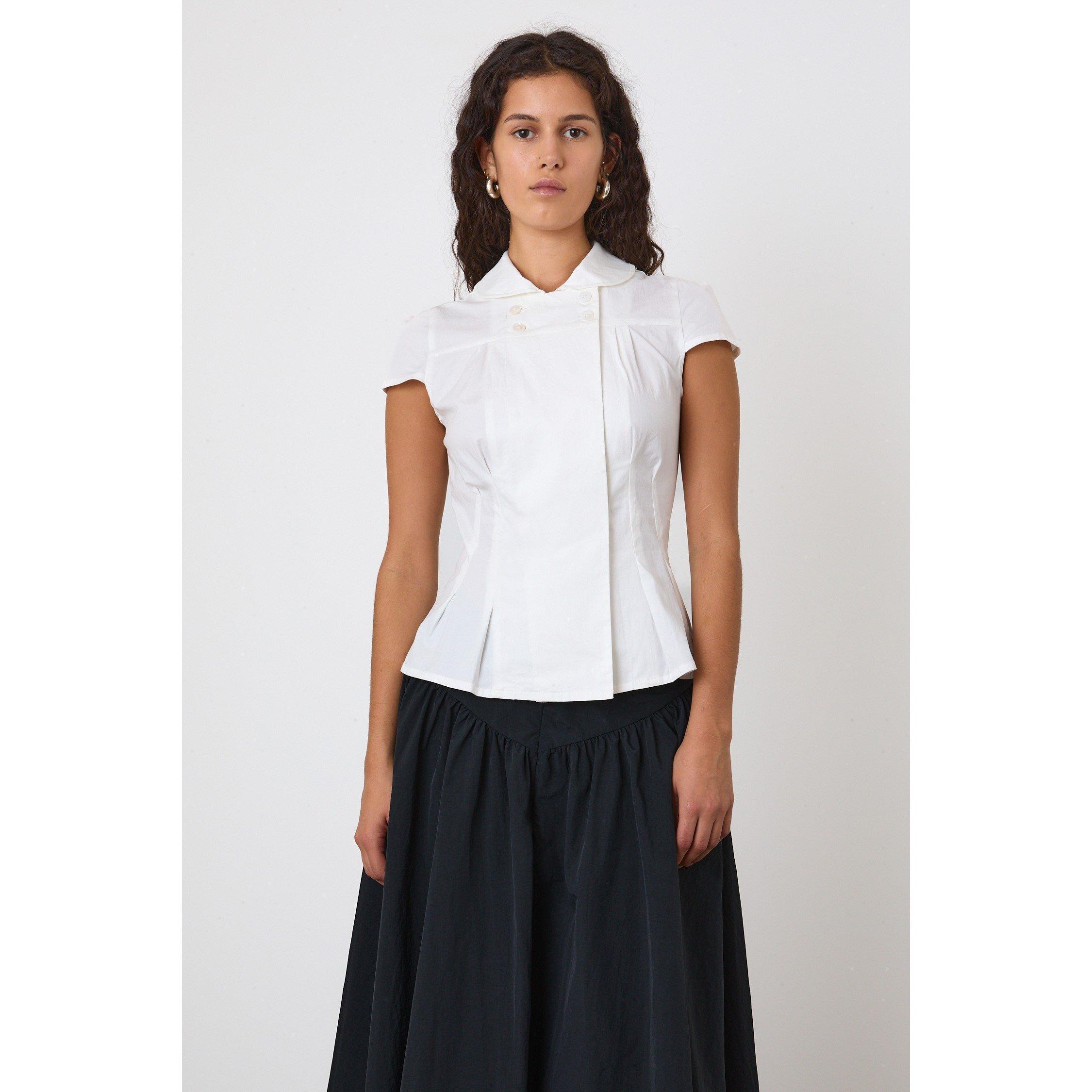 PORCELAIN - Peachy Den - PeD MISSY BLOUSE Ld64