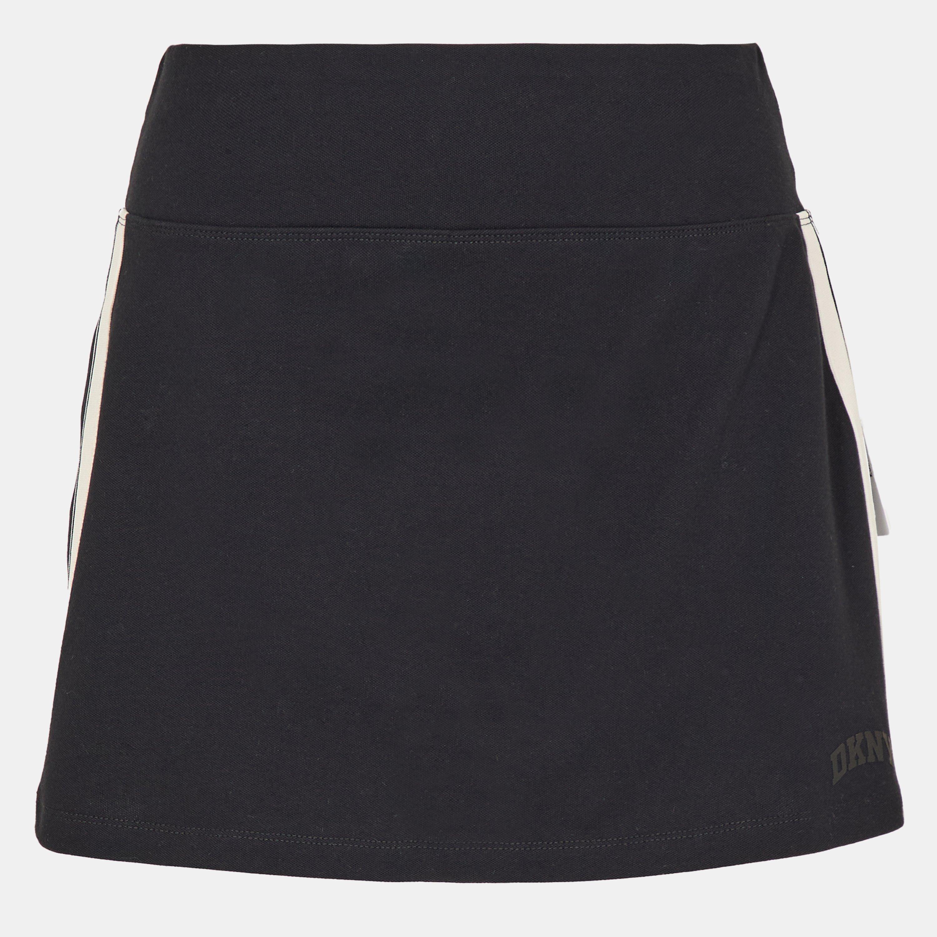 Black - DKNY - Women's Stripe Skort - 1