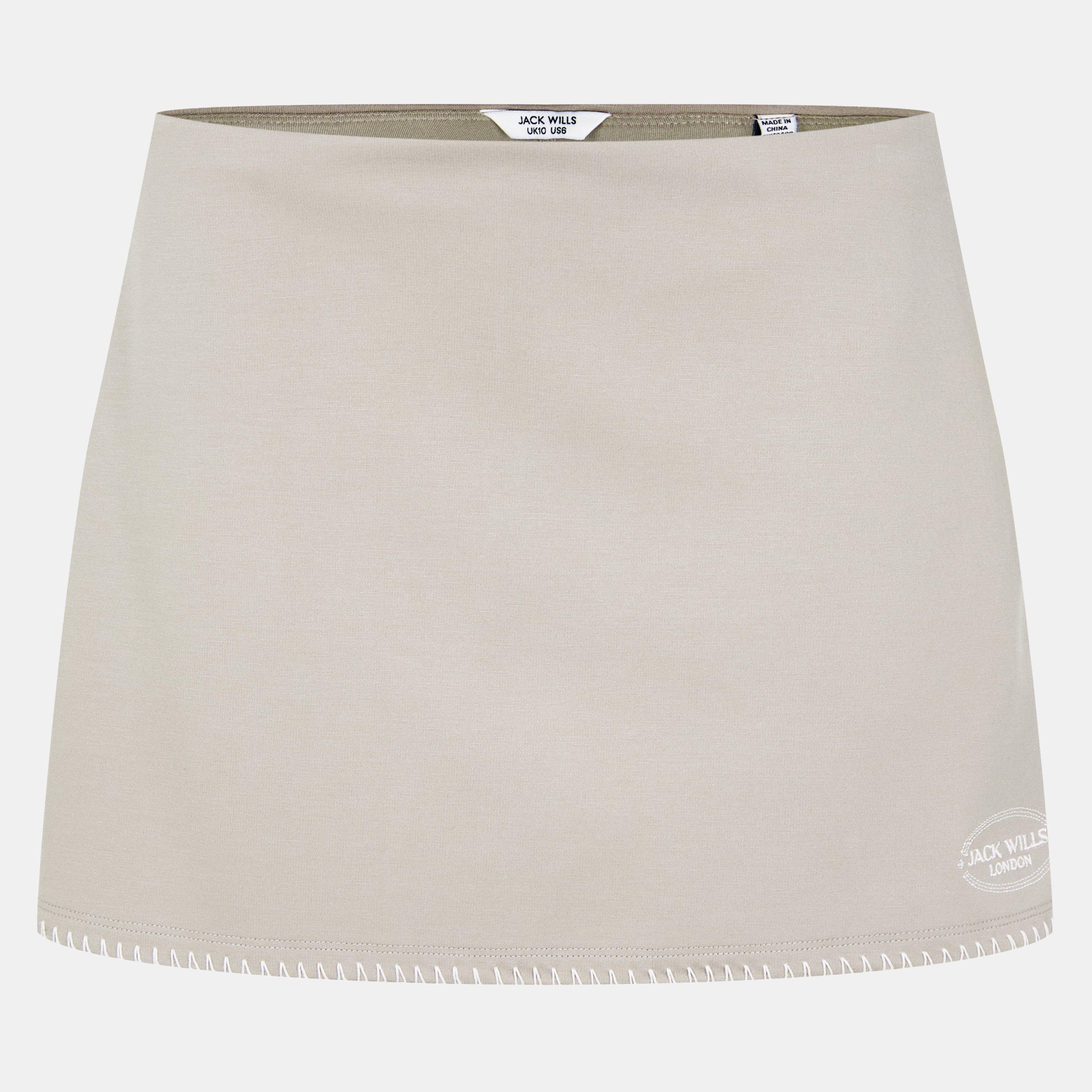 Jack Wills Women's Skort - Taupe - 14 (L)