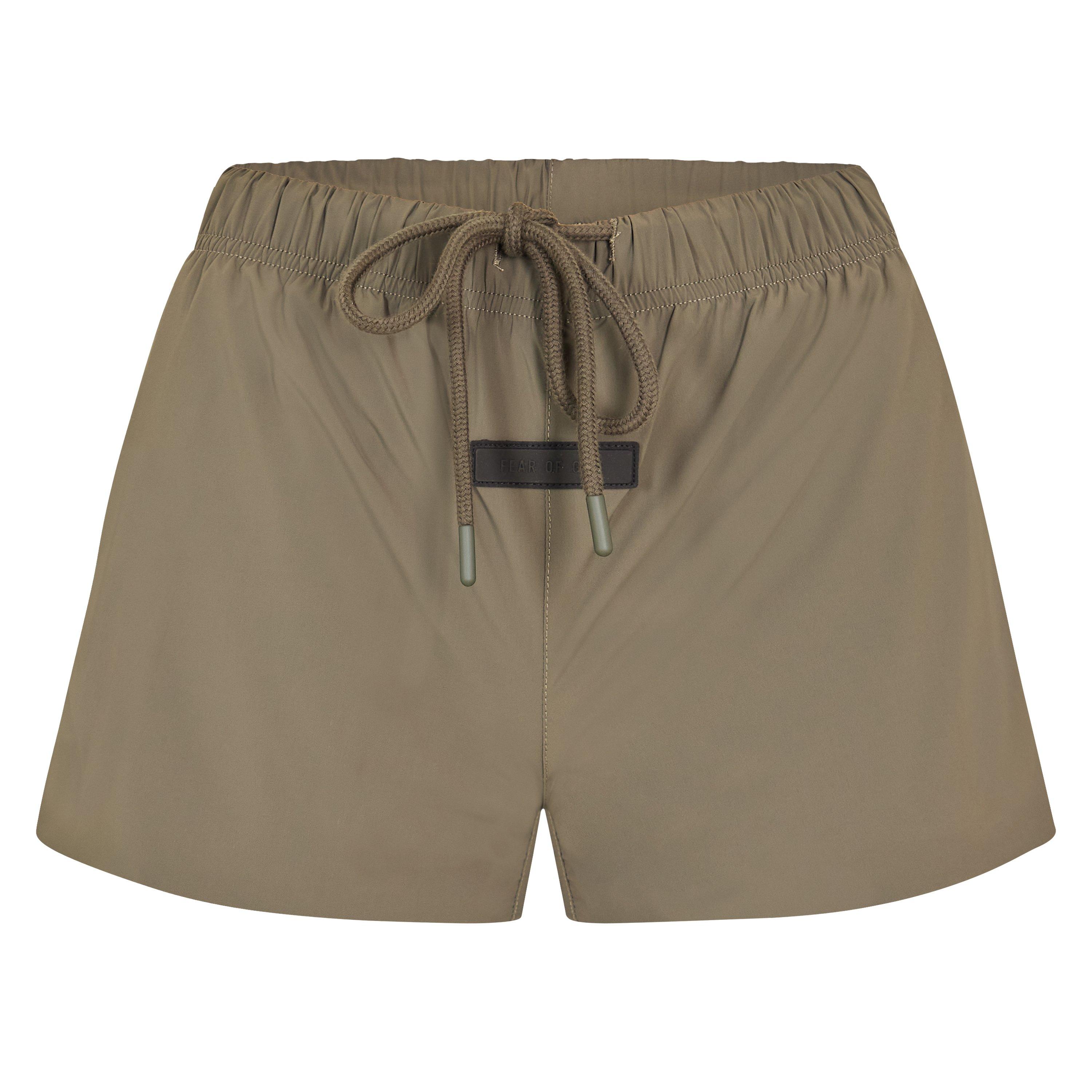 Fear Of God Essentials Women's Running Fleece Shorts - Ink - 6 (2XS)