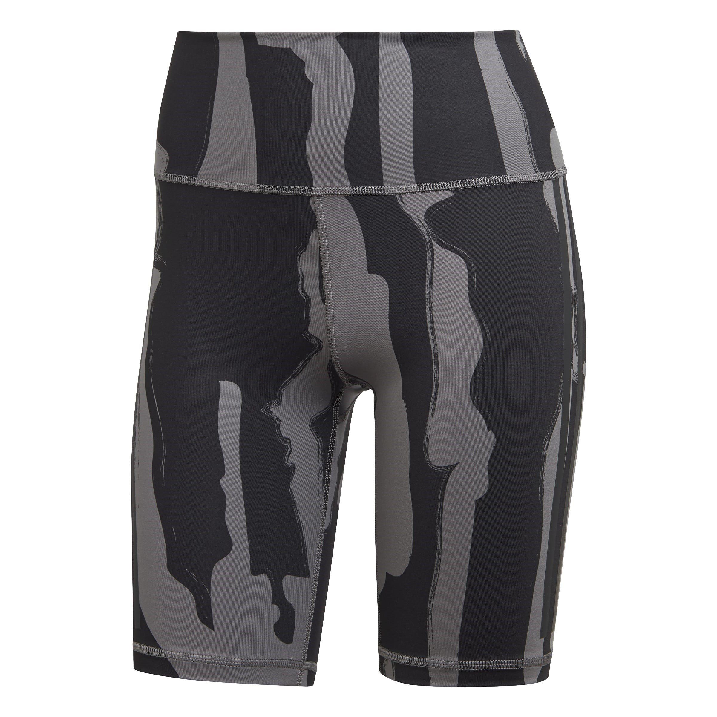 Adidas Originals Women's Fitted Cycling Shorts - Grey - 8 (XS)