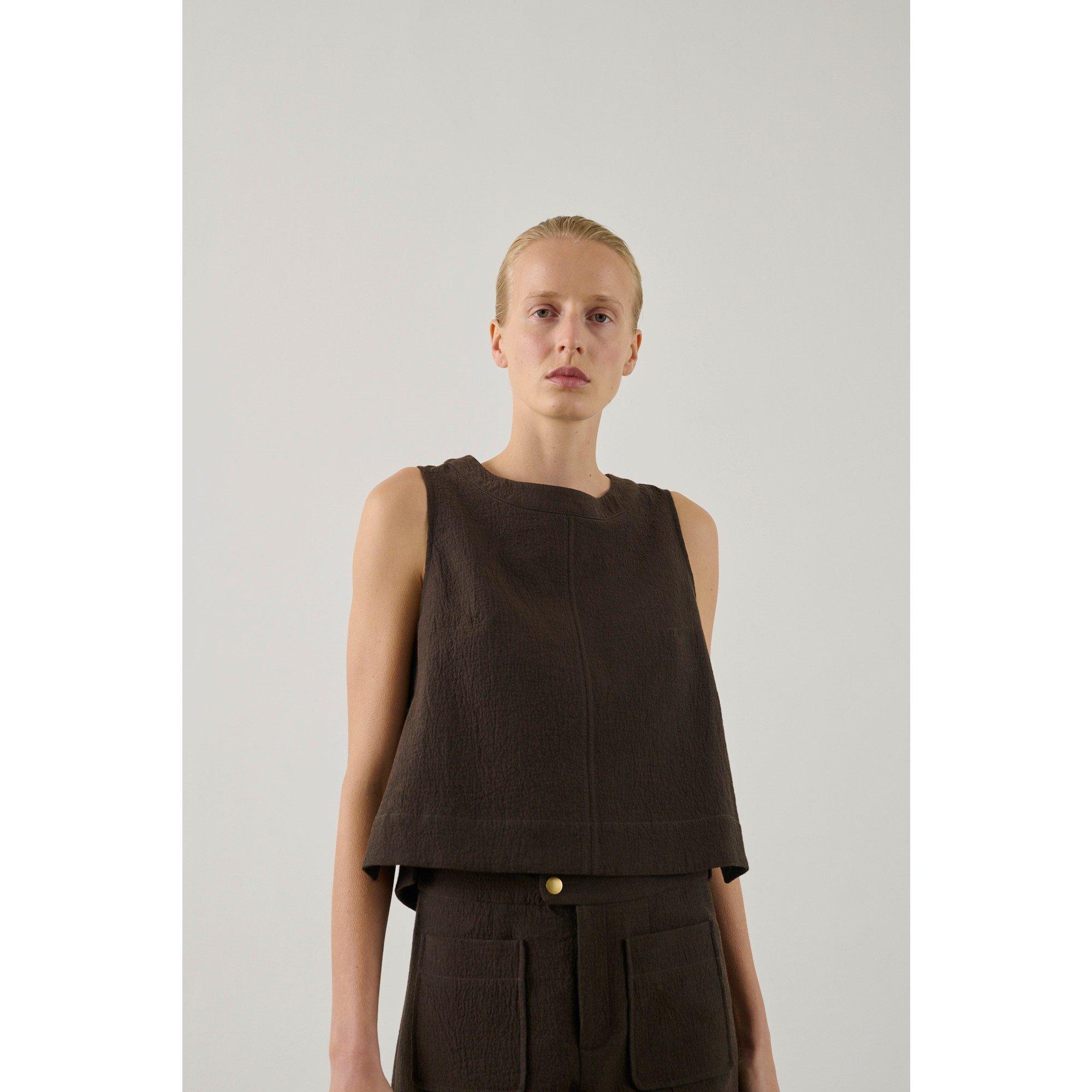 Chocolat - Soeur - Women's Short Sleeve Blouse - 3
