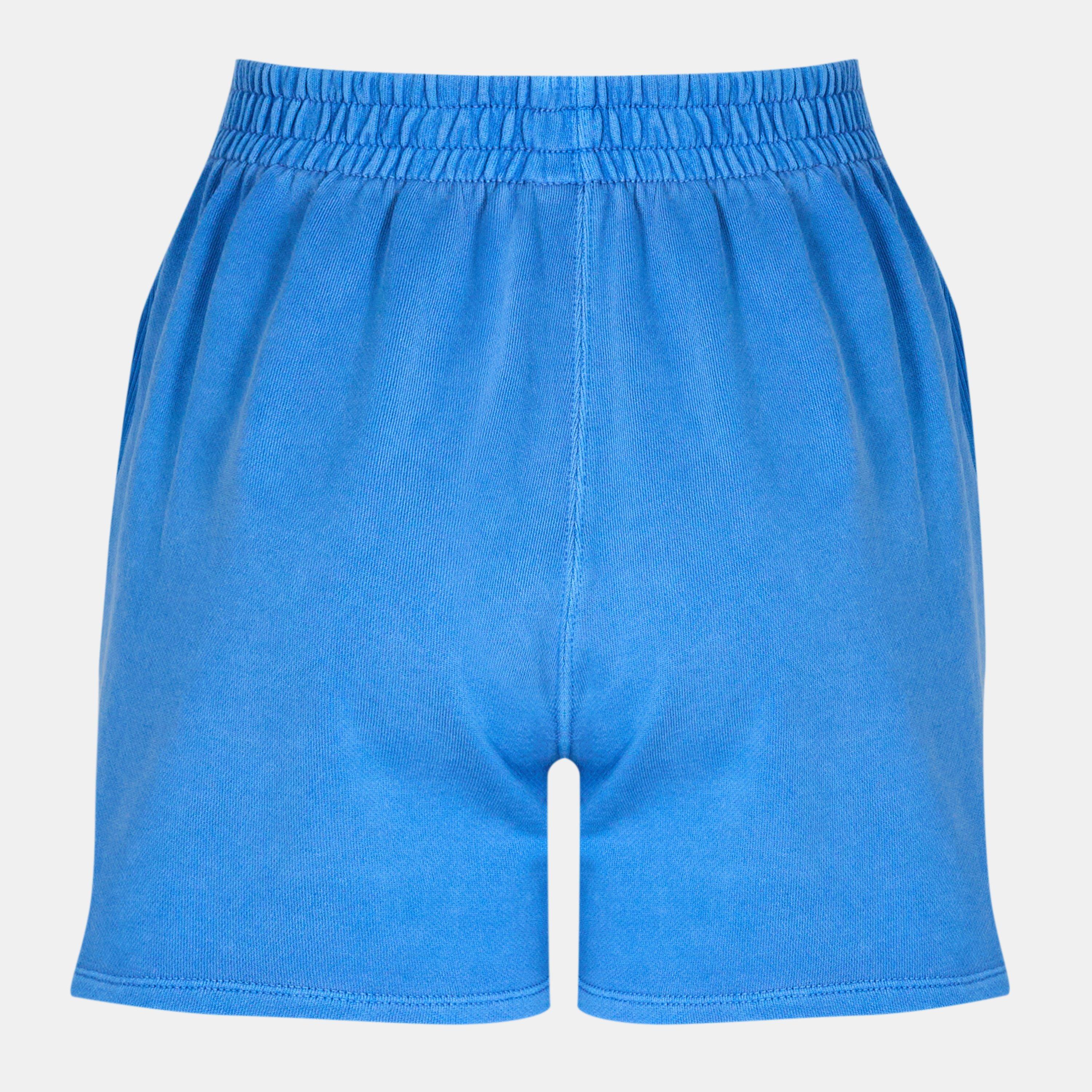 Cornflwr Blue - DKNY - Terry Jersey Jogger Shorts - 2